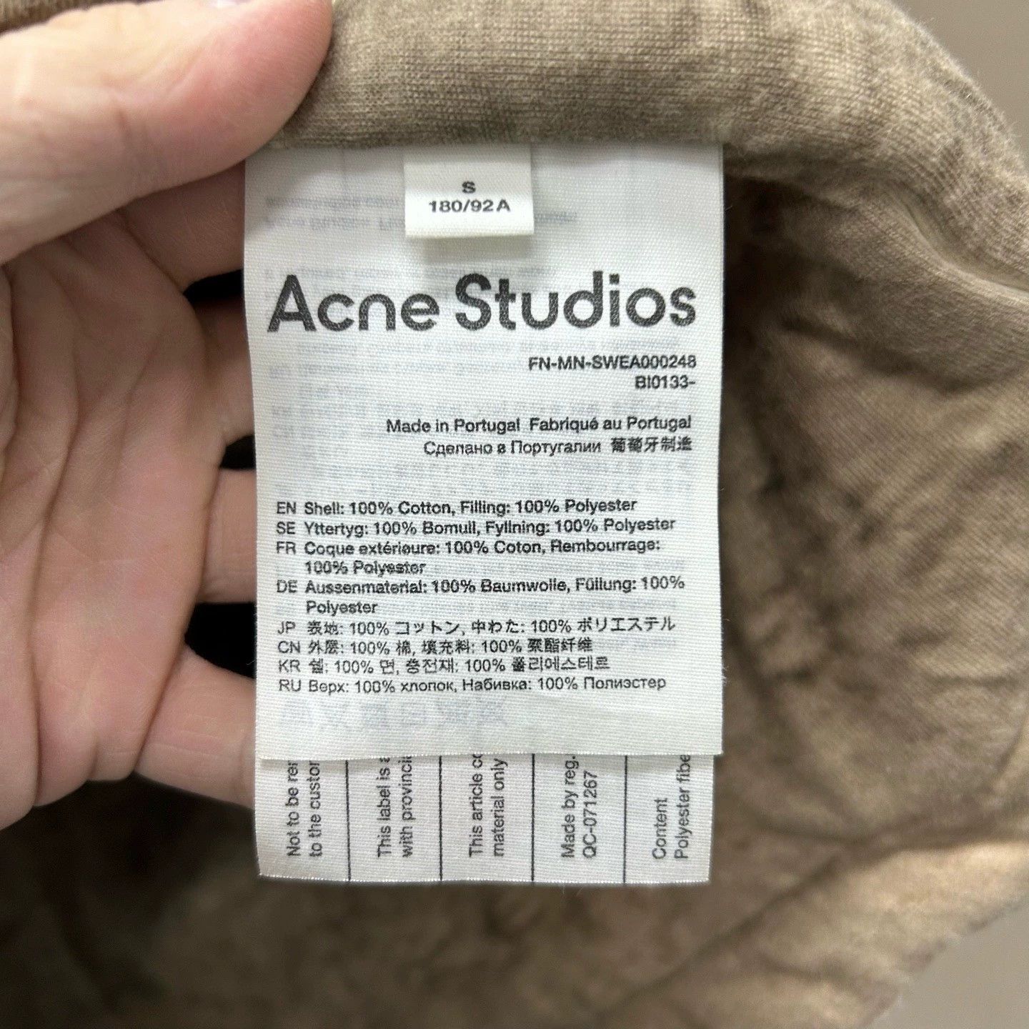 Acne Studios Acne Studios Vintage Cotton Hoodie Jacket Size US S / EU 44-46 / 1 - 4 Thumbnail