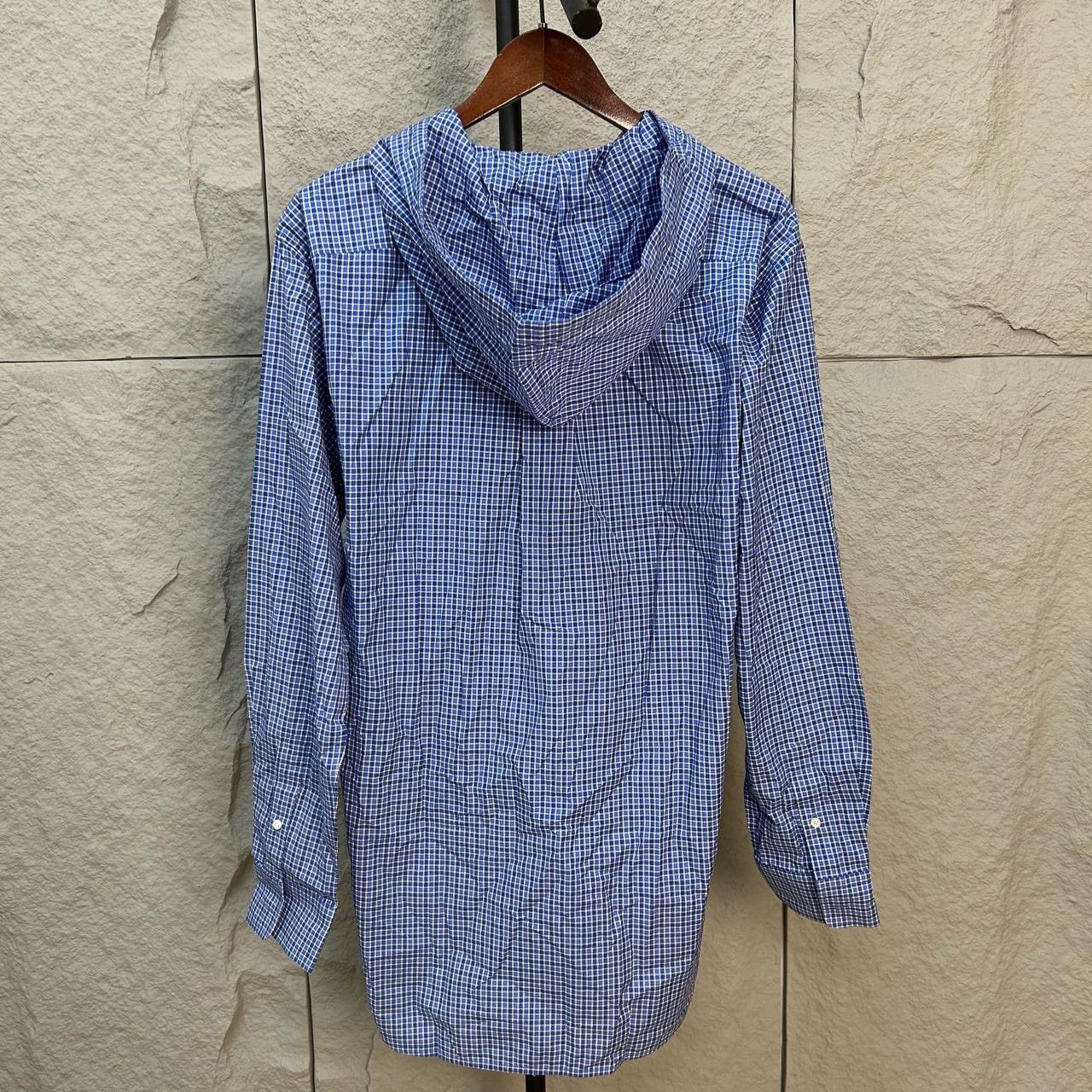 Balenciaga balenciaga blue and white check shirt Size US M / EU 48-50 / 2 - 2 Thumbnail