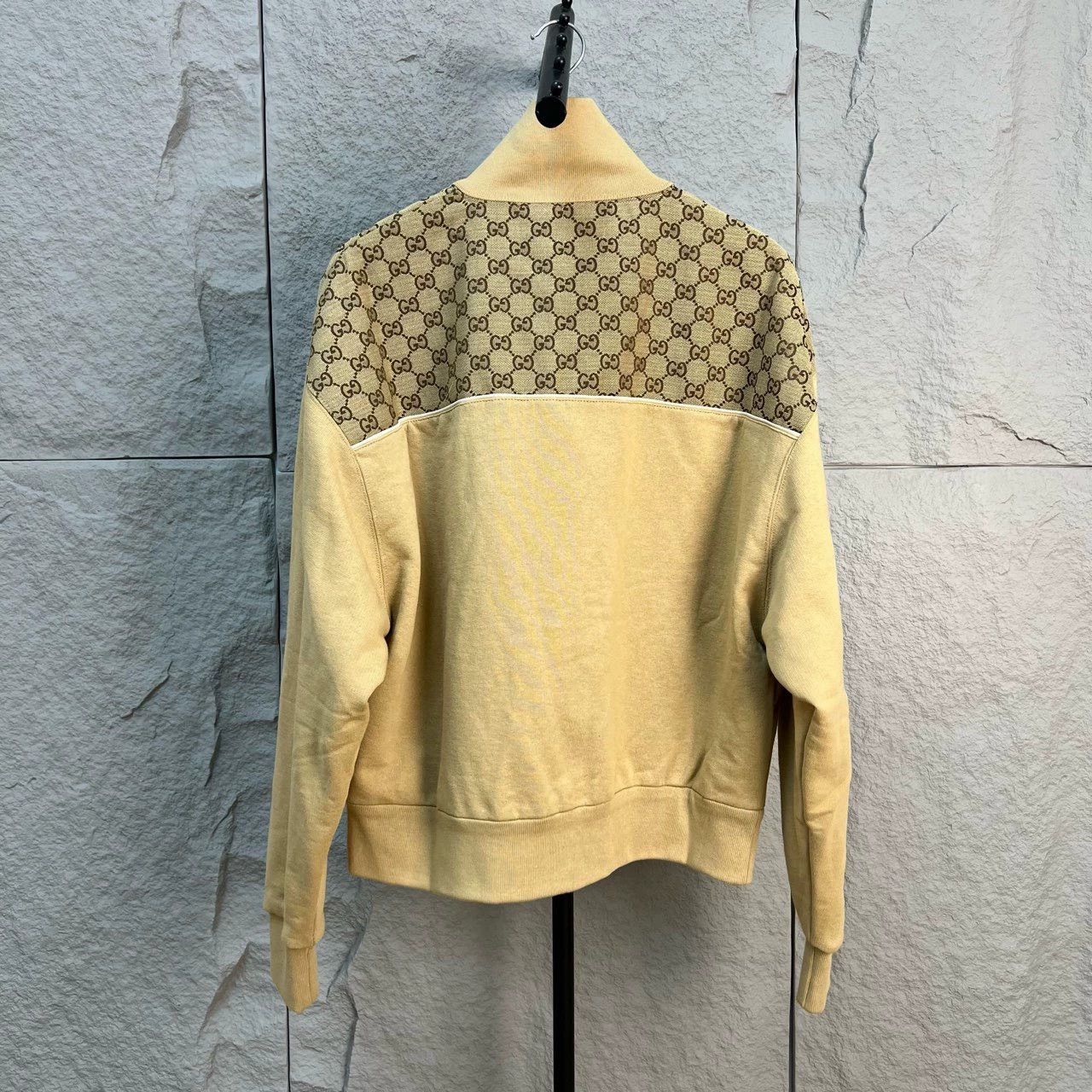 Gucci gucci vintage g-print jacket in beige Size S / US 4 / IT 40 - 2 Thumbnail