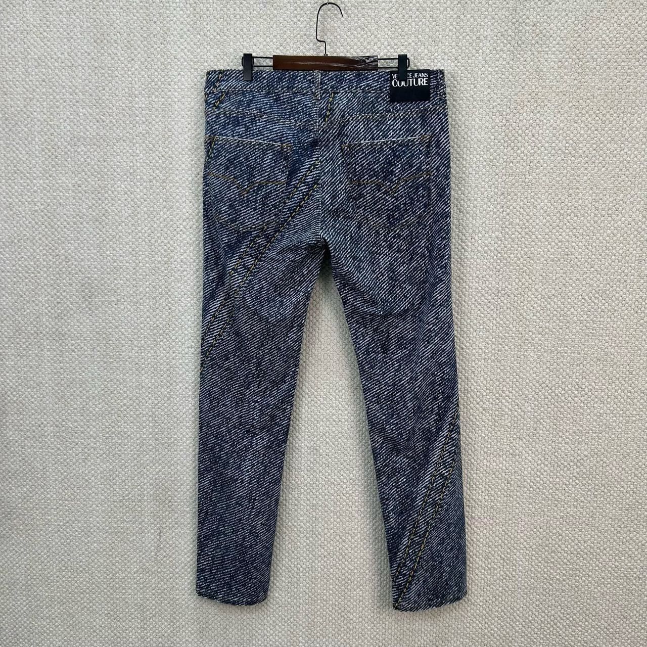 Versace versace blue washed denim pants size 36 Size US 36 / EU 52 - 2 Thumbnail