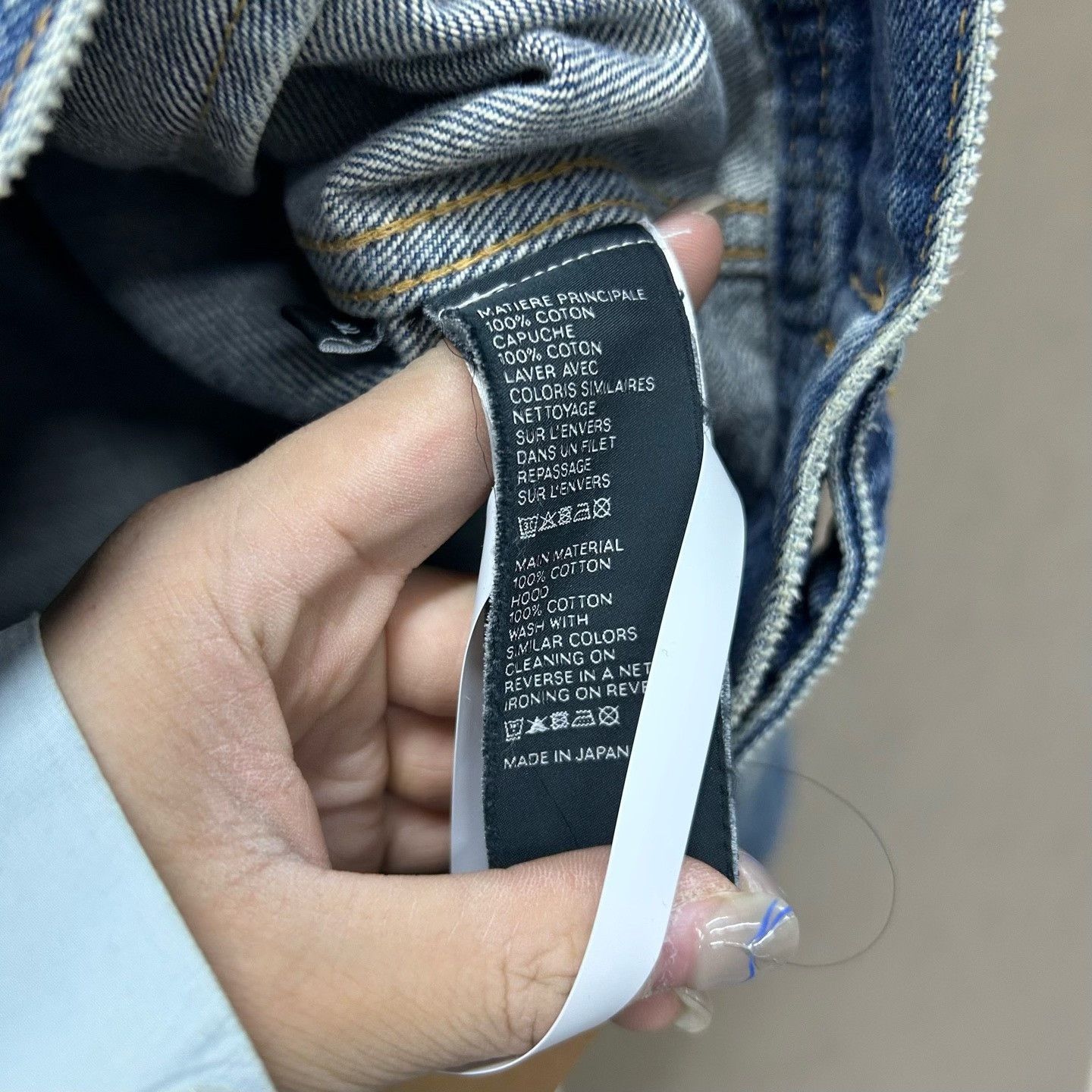 Celine celine logo denim jacket with hoodie Size XL / US 12-14 / IT 48-50 - 4 Thumbnail