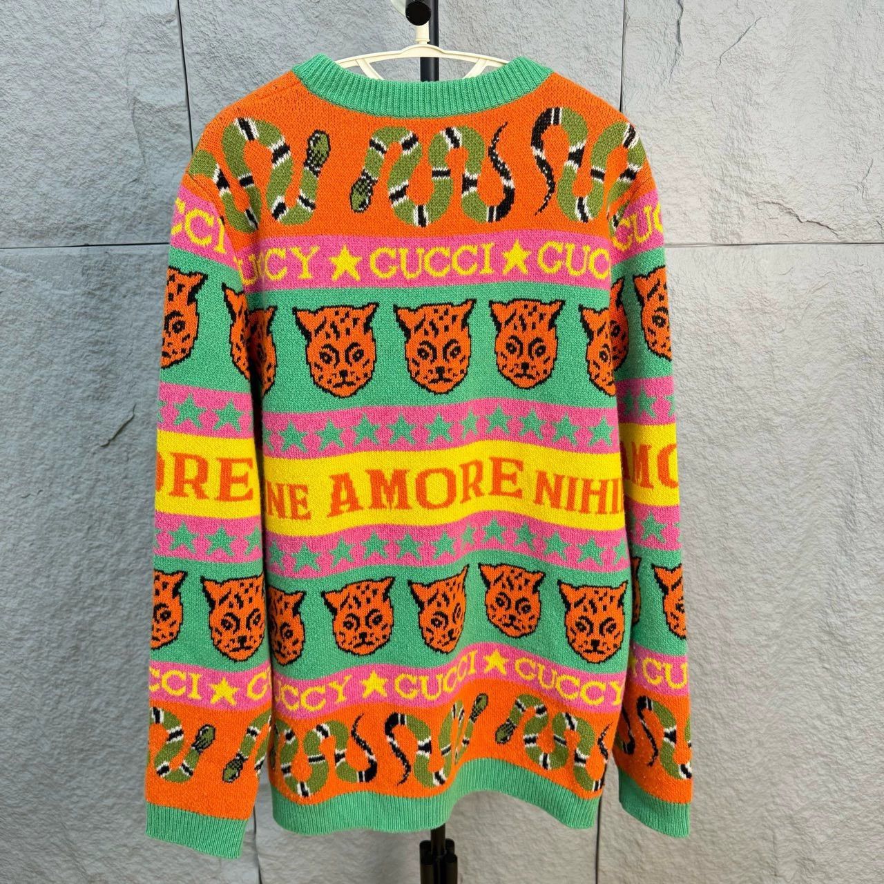 Gucci gucci tiger head knit sweater size small Size US S / EU 44-46 / 1 - 3 Thumbnail