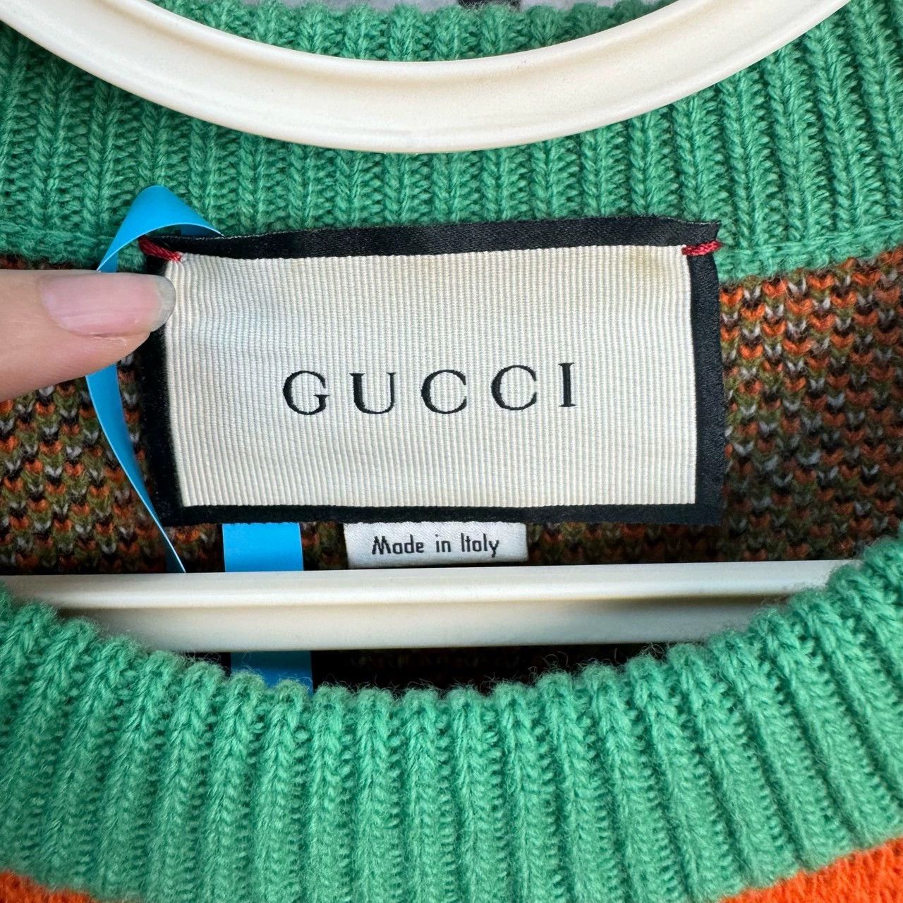 Gucci gucci tiger head knit sweater size small Size US S / EU 44-46 / 1 - 2 Thumbnail