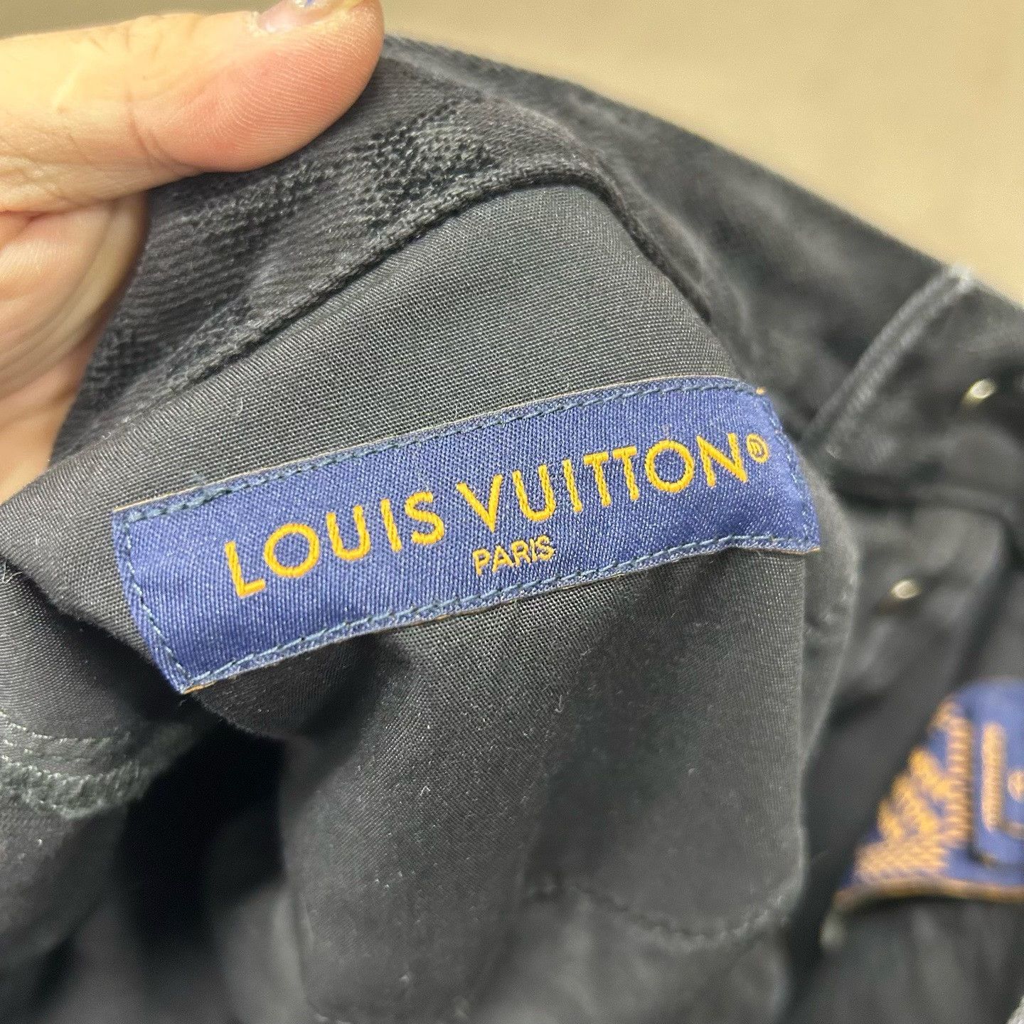 Louis Vuitton louis vuitton checkerboard denim pants size 32 Size US 32 / EU 48 - 3 Thumbnail