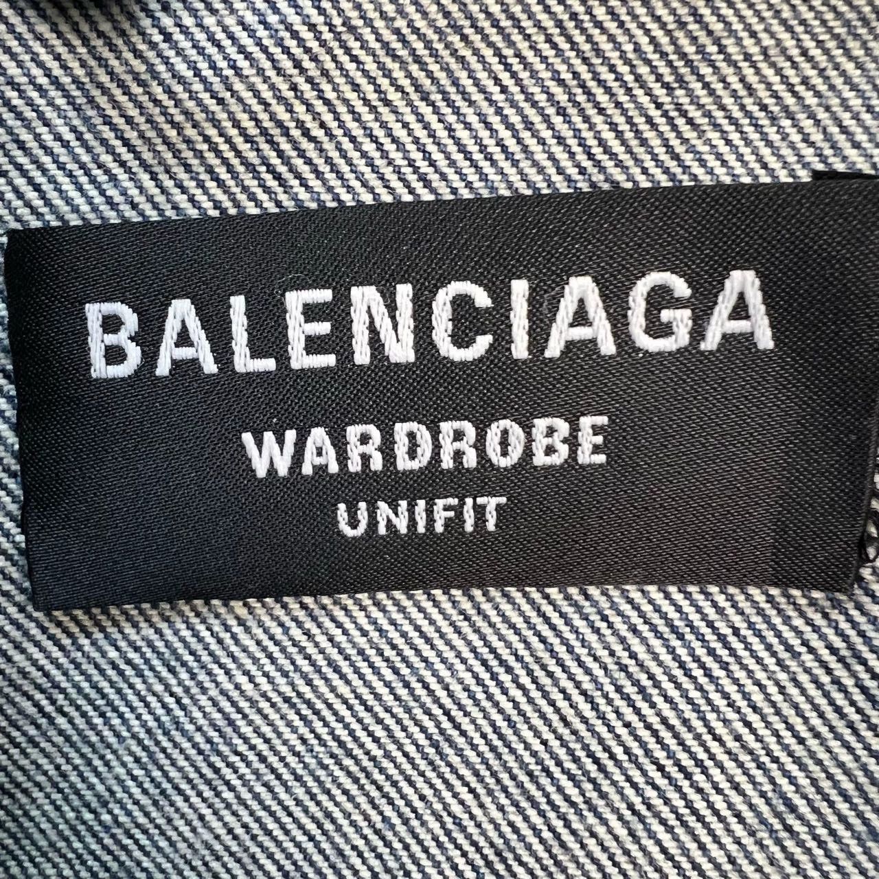 Balenciaga balenciaga graffiti print denim jacket size s Size US M / EU 48-50 / 2 - 3 Thumbnail