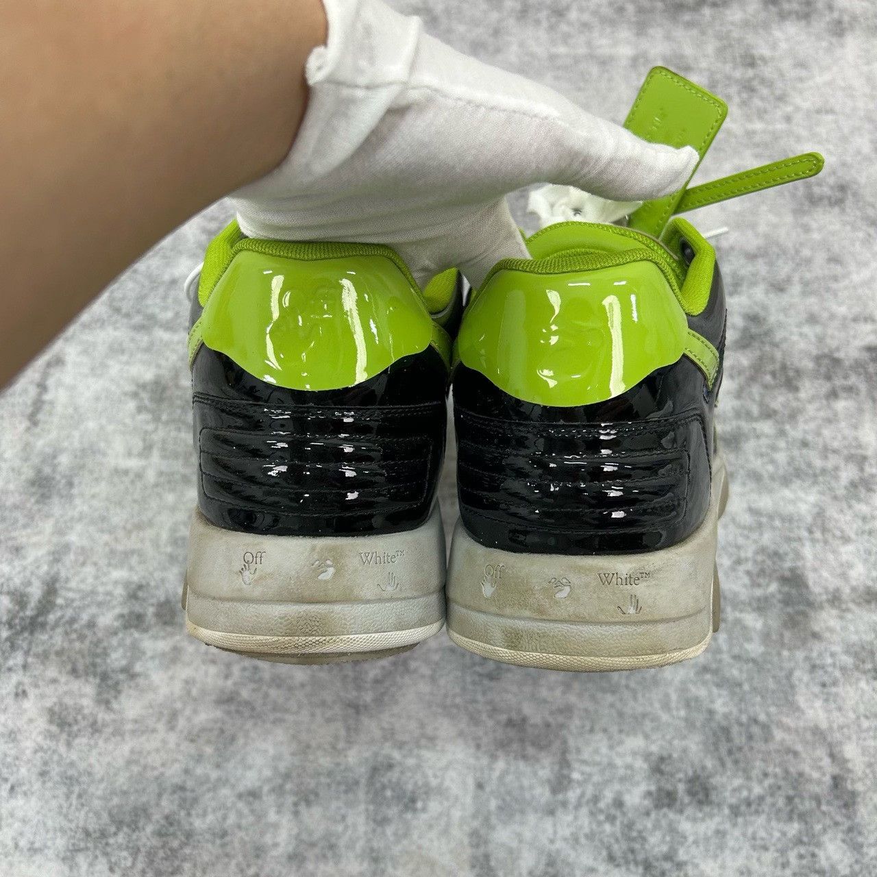 Off-White off-white out of office color-block sneakers Size US 10 / EU 43 - 4 Thumbnail