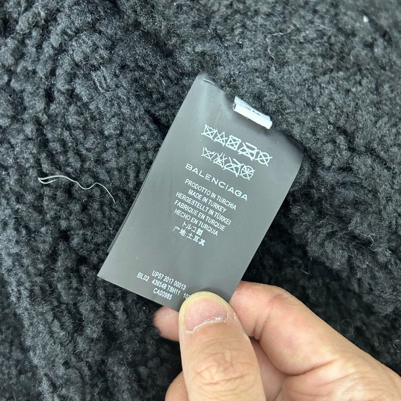 Balenciaga balenciaga black leather jacket with plush lining Size XS / US 0-2 / IT 36-38 - 4 Thumbnail