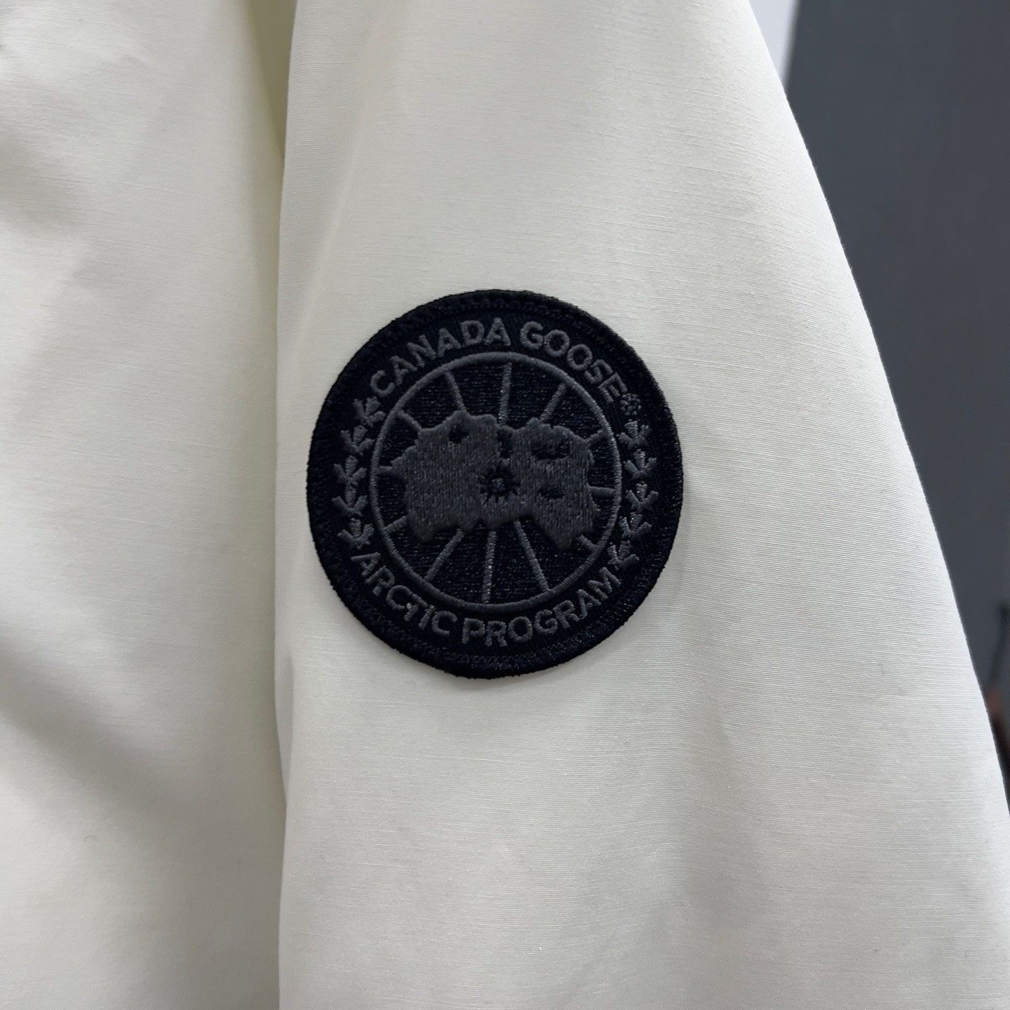 Canada Goose white long parka with black accents Size US M / EU 48-50 / 2 - 3 Thumbnail