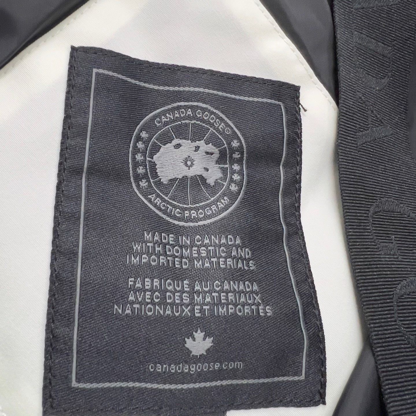 Canada Goose white long parka with black accents Size US M / EU 48-50 / 2 - 4 Thumbnail
