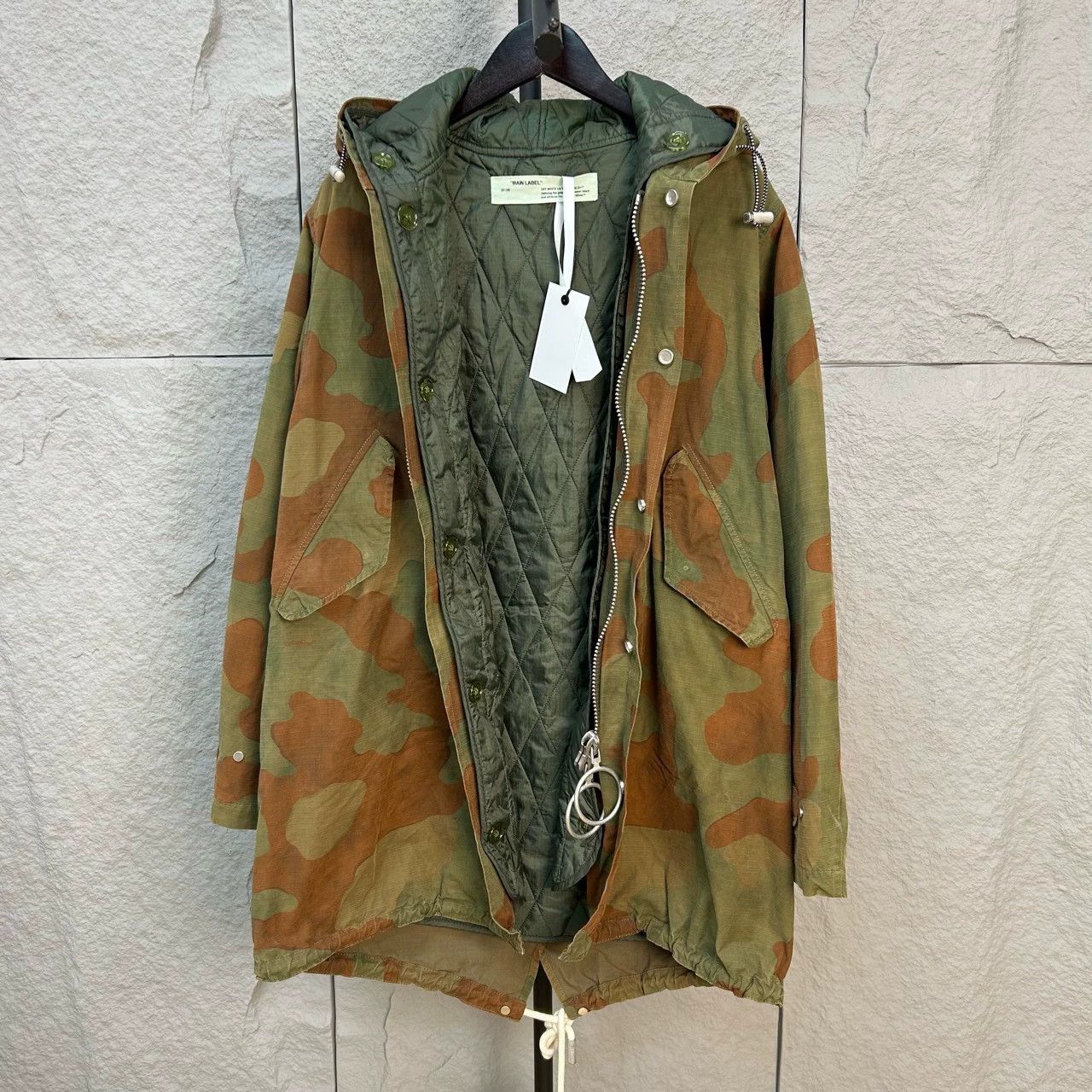 Schott off white military style jacket size XS Size US XS / EU 42 / 0 - 3 Thumbnail