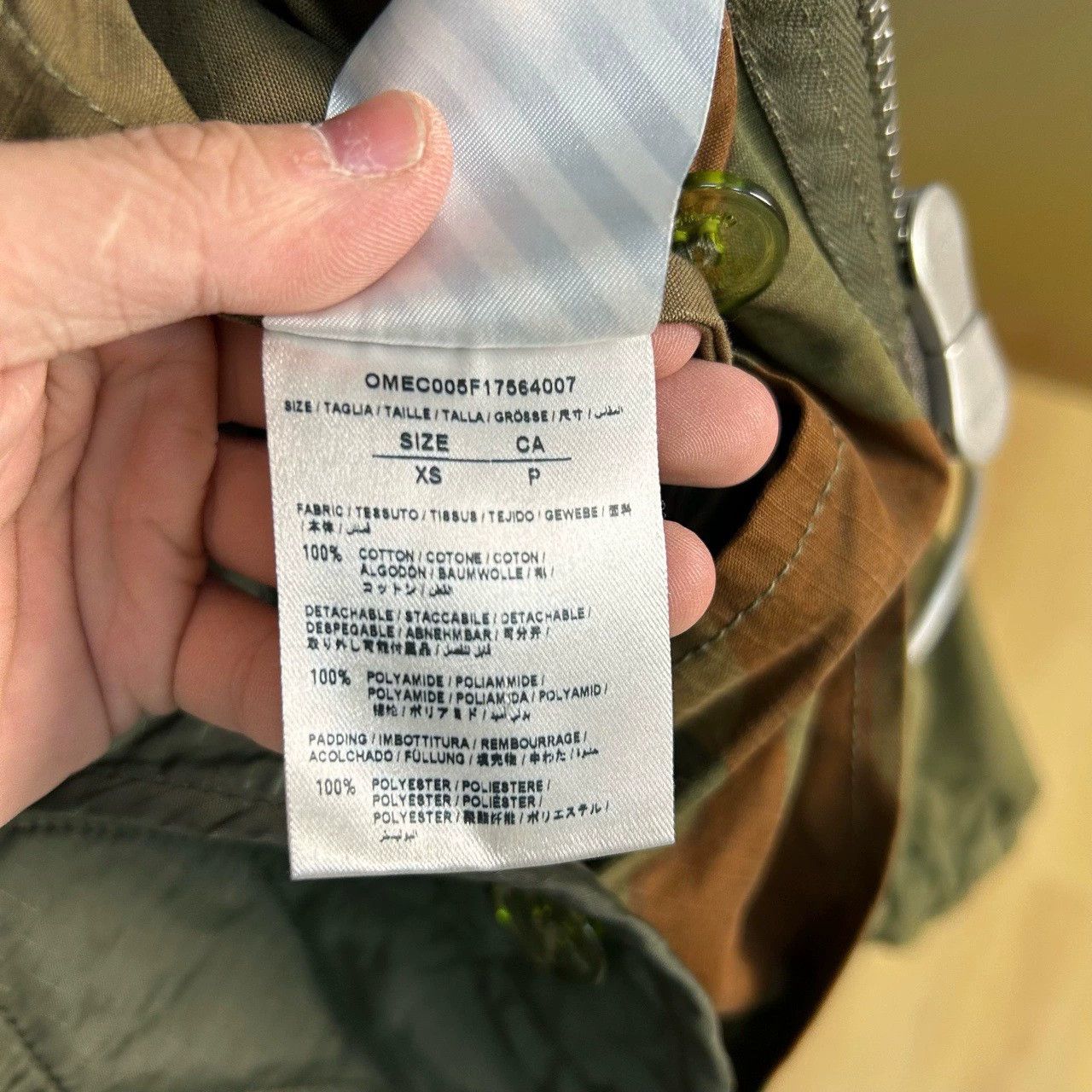 Schott off white military style jacket size XS Size US XS / EU 42 / 0 - 6 Thumbnail
