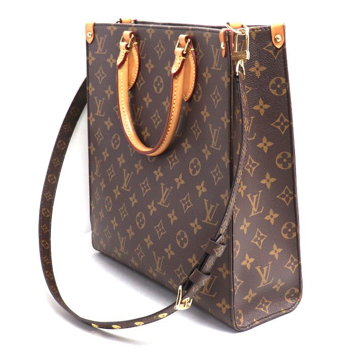 Louis Vuitton Louis Vuitton Louis Vuitton Sac Plat PM Monogram 2way Shoulder Bag Canvas Shoulder Bag M45848 DUTY FREE for USA Size ONE SIZE - 2 Thumbnail