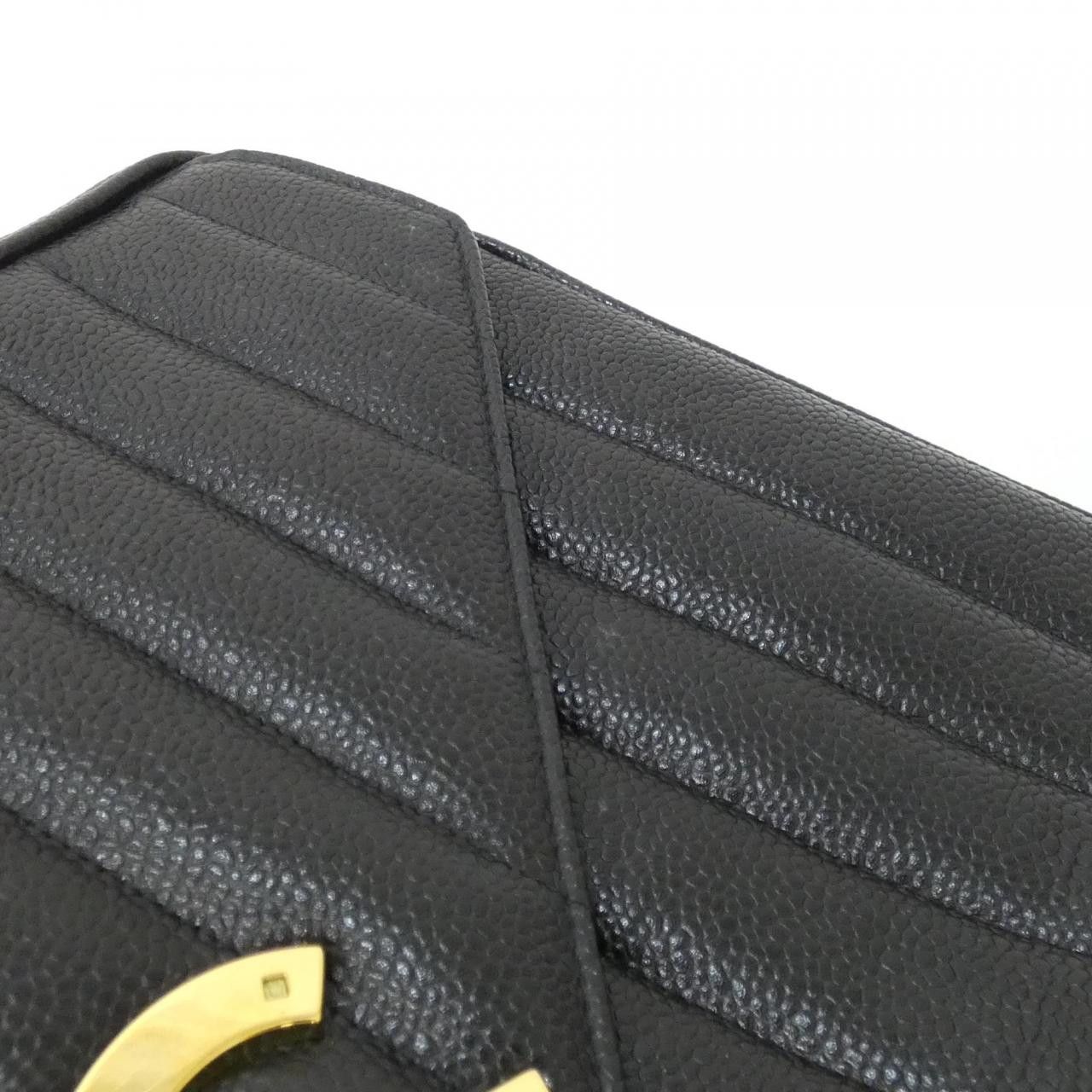 Chanel Chanel Chanel Caviar Shoulder Bag Leather Shoulder Bag DUTY FREE for USA Size ONE SIZE - 4 Thumbnail