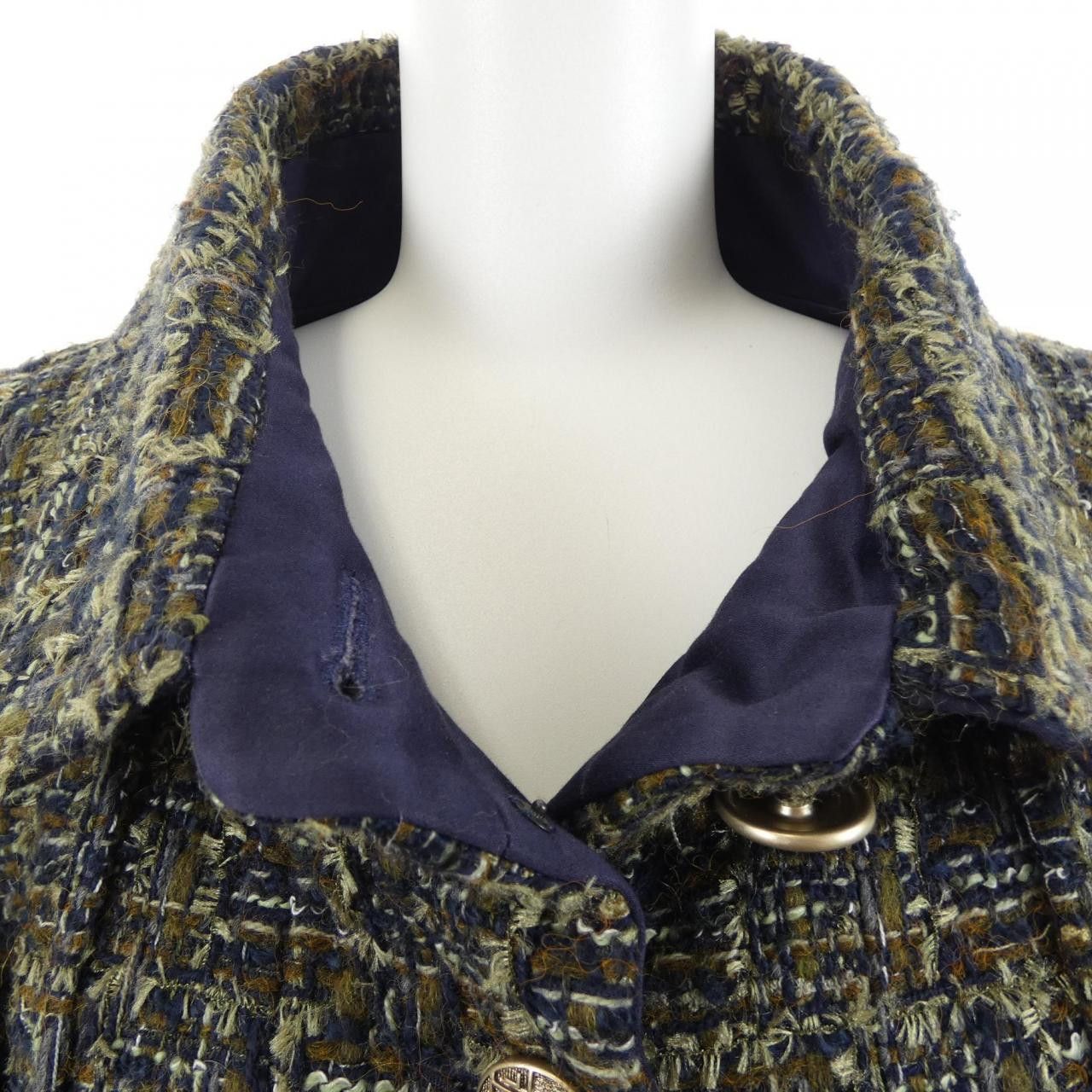Chanel Chanel Chanel Cashmere Blend Jacket Others Outerwear P59599V45187 DUTY FREE for USA Size ONE SIZE - 6 Thumbnail