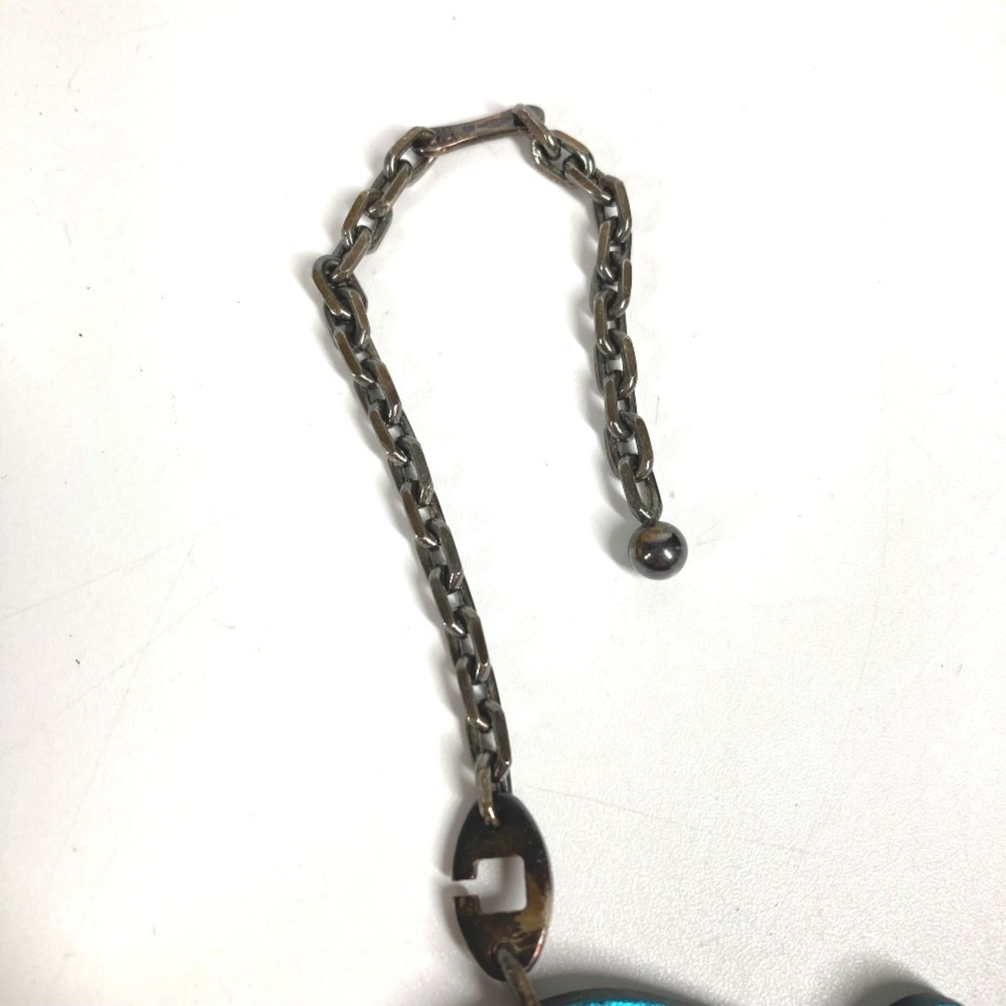 Hermes HERMES Animal Elephant Chain Bag Charm Keychain Leather Men's Women's Gray Size ONE SIZE - 4 Thumbnail