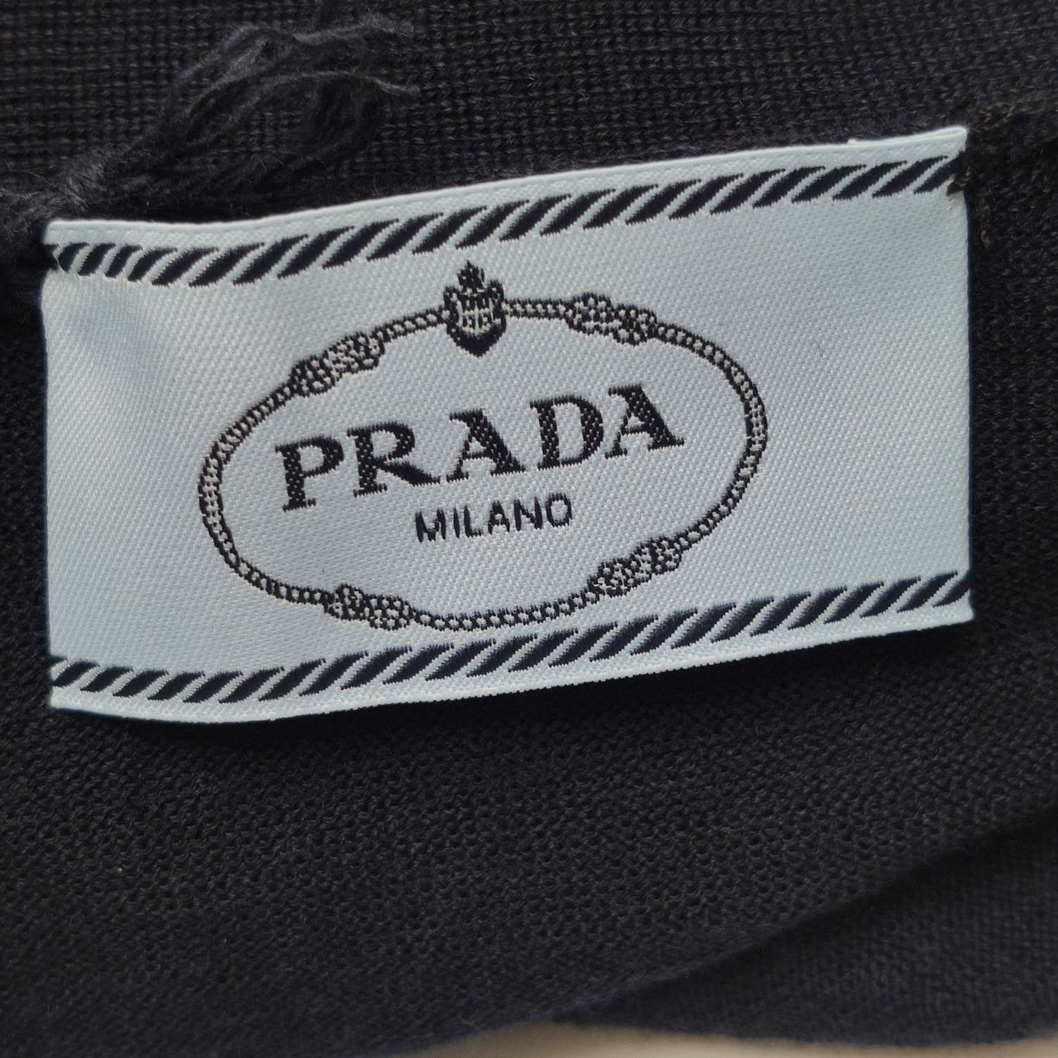 Prada Prada V-Neck Wool Knit Cardigan Sweater 0089 Size M / US 6-8 / IT 42-44 - 5 Thumbnail