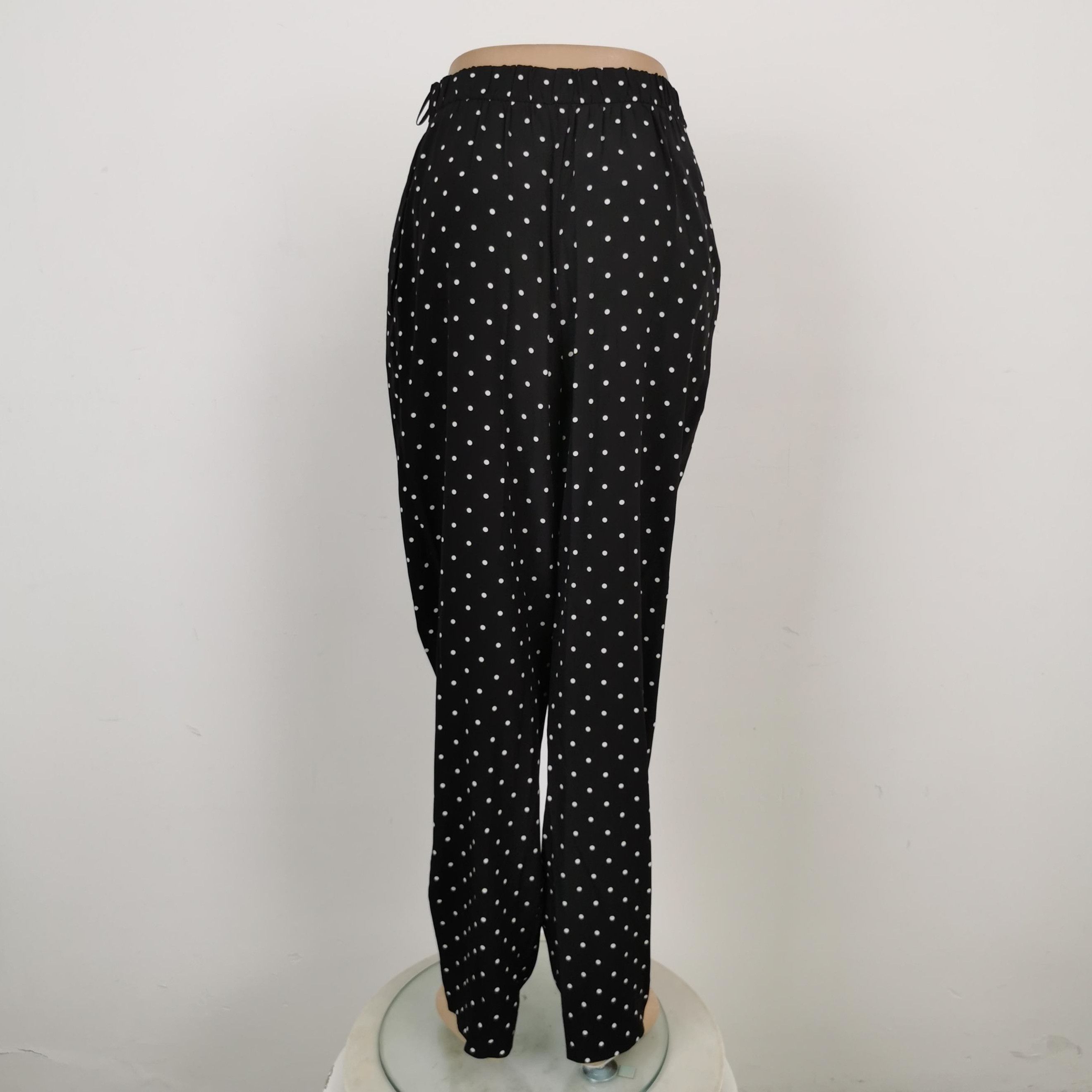 Prada Prada Color-Blocked Silk Trousers Size 42 0089 Size 42" / US 20 - 2 Thumbnail