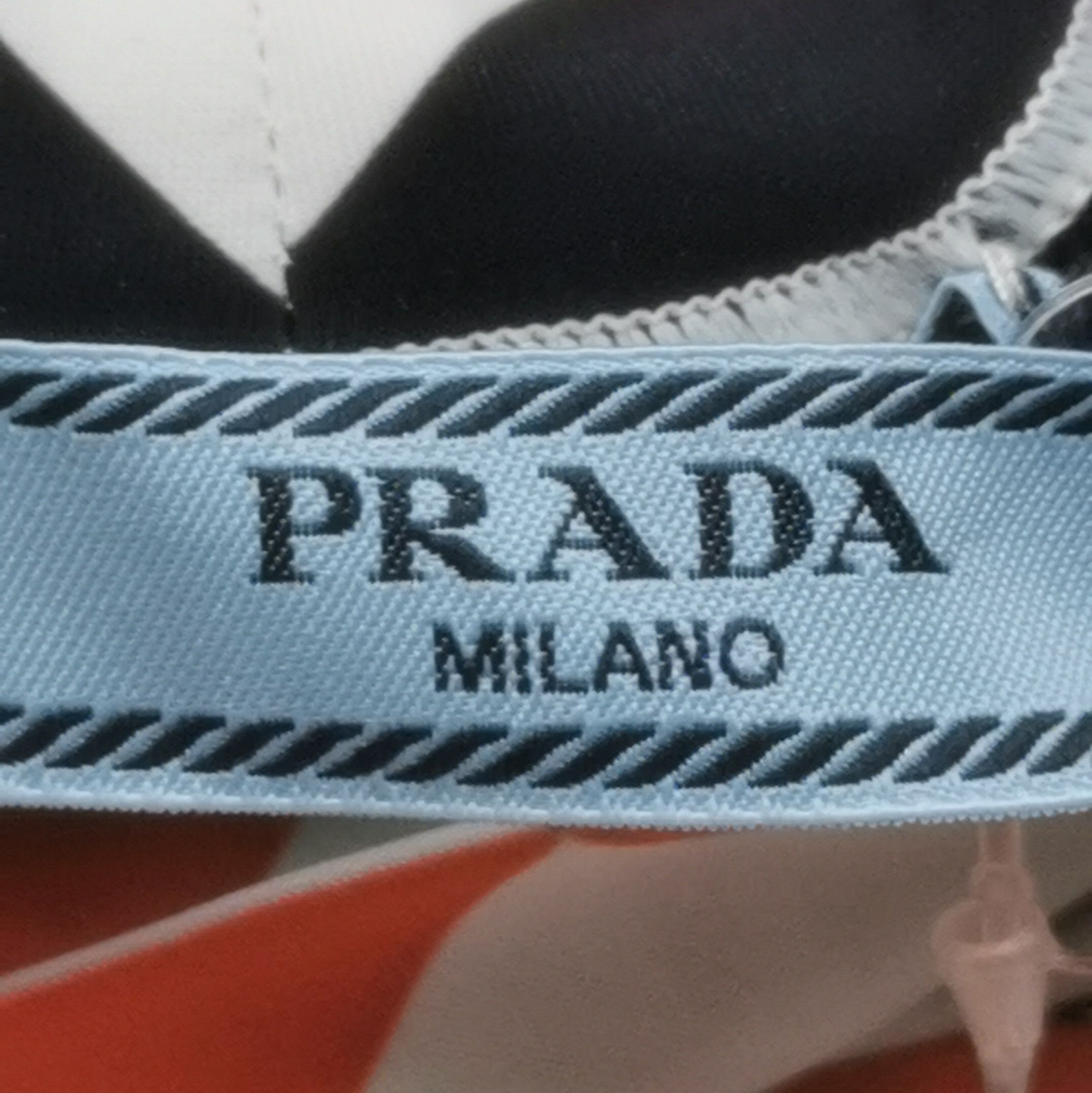 Prada Prada Colorful Triangle Logo Turtleneck Long Sleeve Top 0089 Size XS / US 0-2 / IT 36-38 - 5 Thumbnail