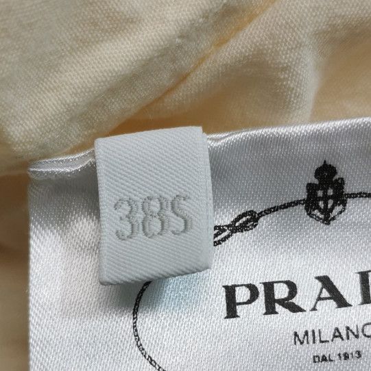 Prada Prada Cotton Patterned Printed Dress for Women 0089 Size S / US 4 / IT 40 - 9 Thumbnail