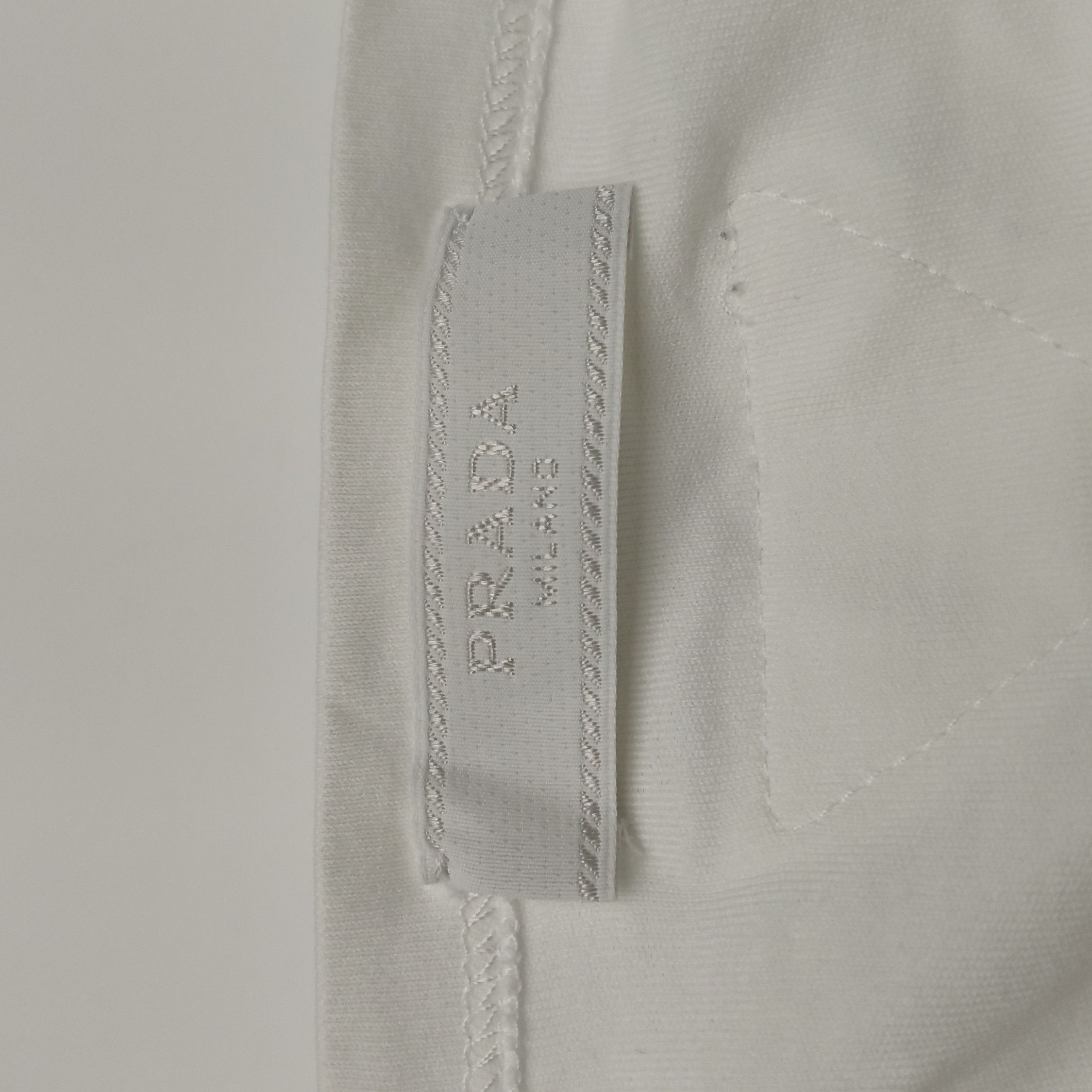 Prada Prada Cotton T-Shirt in Large Size 0089 Size L / US 10 / IT 46 - 5 Thumbnail