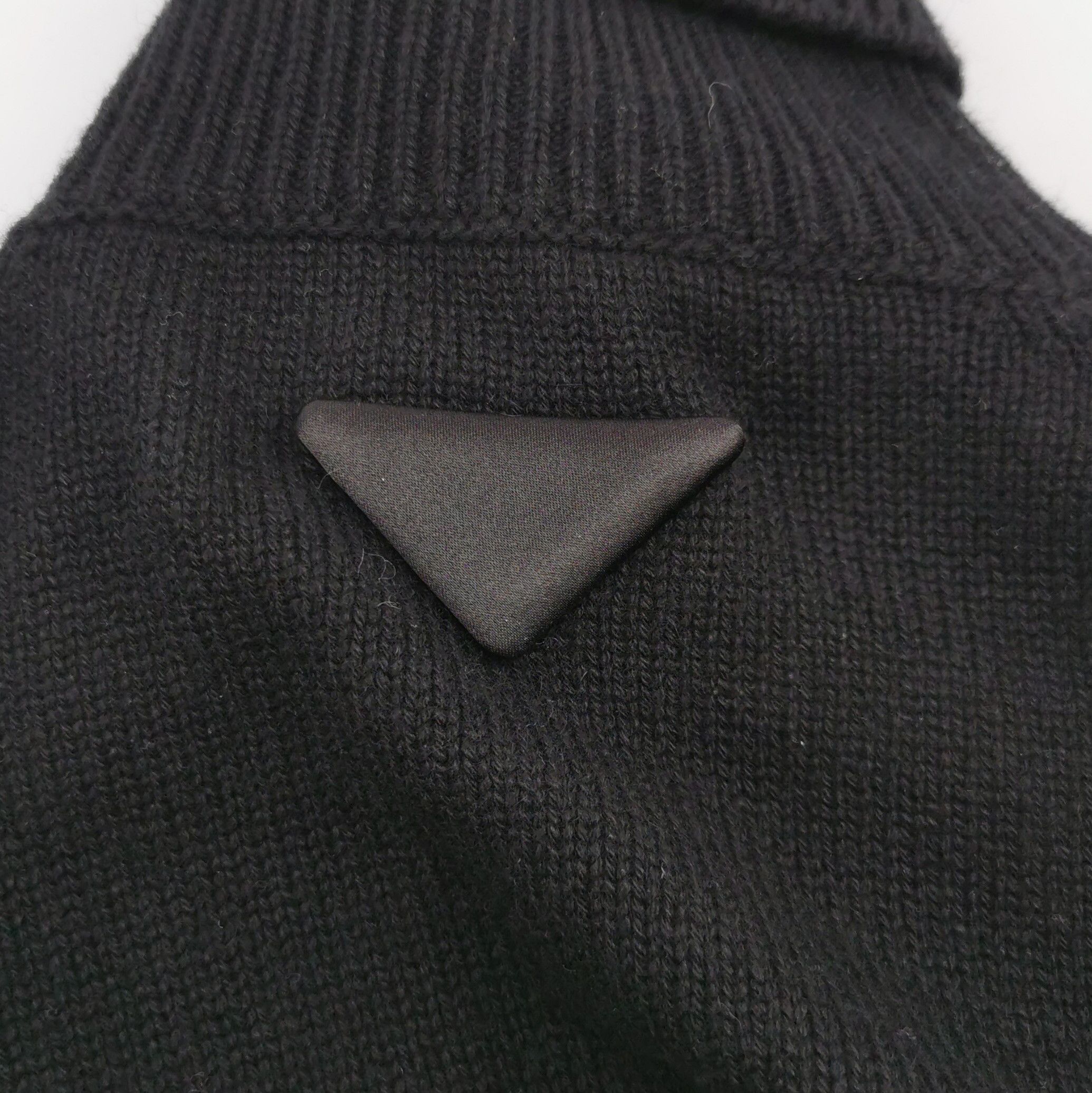 Prada Prada Black Cashmere Turtleneck Sweater 0089 Size M / US 6-8 / IT 42-44 - 3 Thumbnail