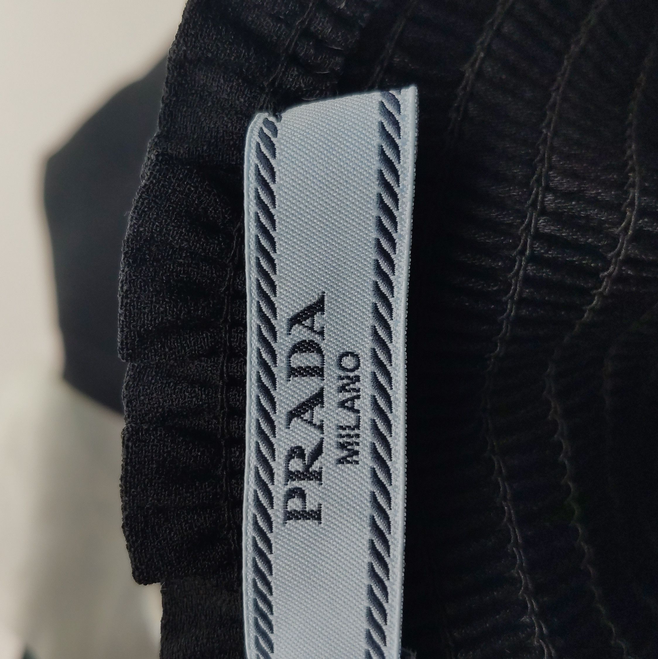 Prada Prada Black Straight Leg Trousers 0089 Size 38" / US 16 / IT 52 - 4 Thumbnail