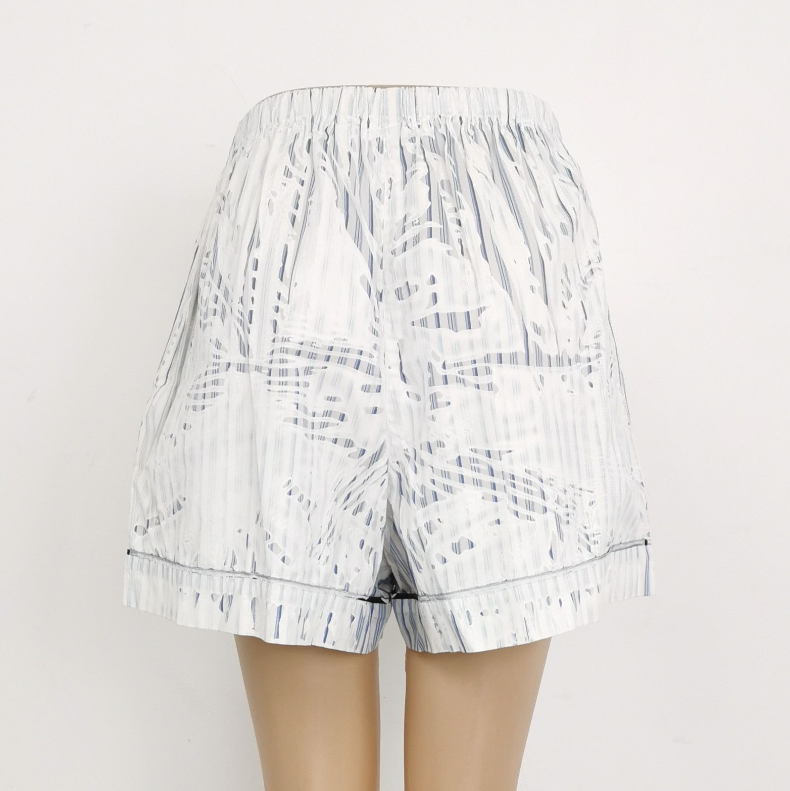 Prada Prada Colorful Logo Cotton Shorts Size 40 0089 Size 40" / US 18 - 2 Thumbnail