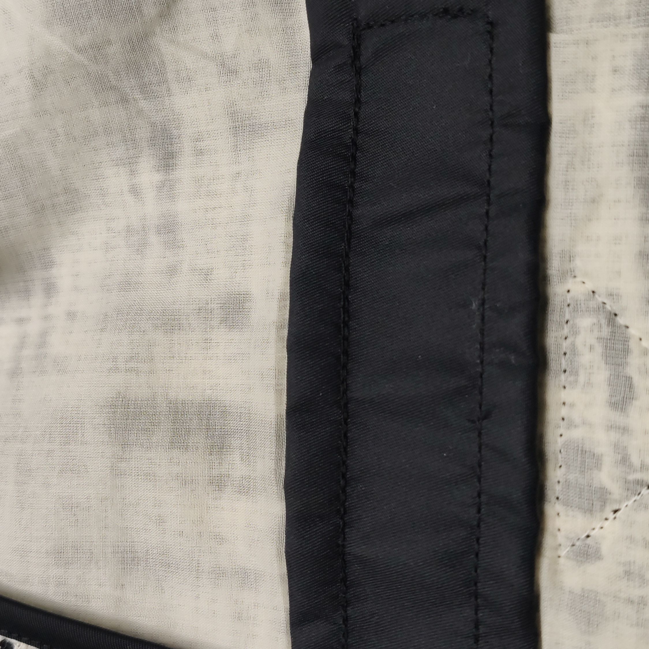 Prada Prada Color-Blocked Cotton-Linen Blend Skirt 0089 Size 38" / US 16 / IT 52 - 9 Thumbnail