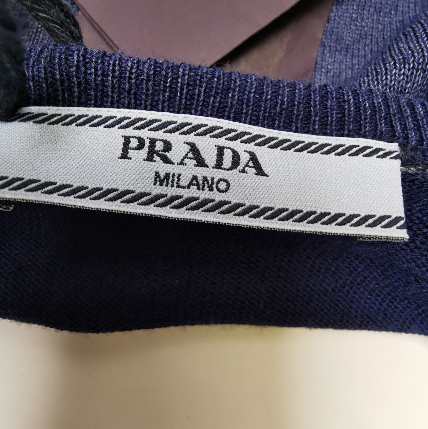 Prada Prada Wool Blend Crew Neck Sweater 0089 Size M / US 6-8 / IT 42-44 - 4 Thumbnail