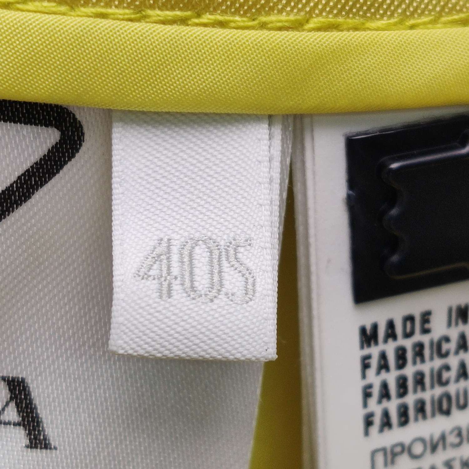 Prada Prada Yellow Belted Shorts with Pouch 0089 Size 40" / US 18 - 6 Thumbnail
