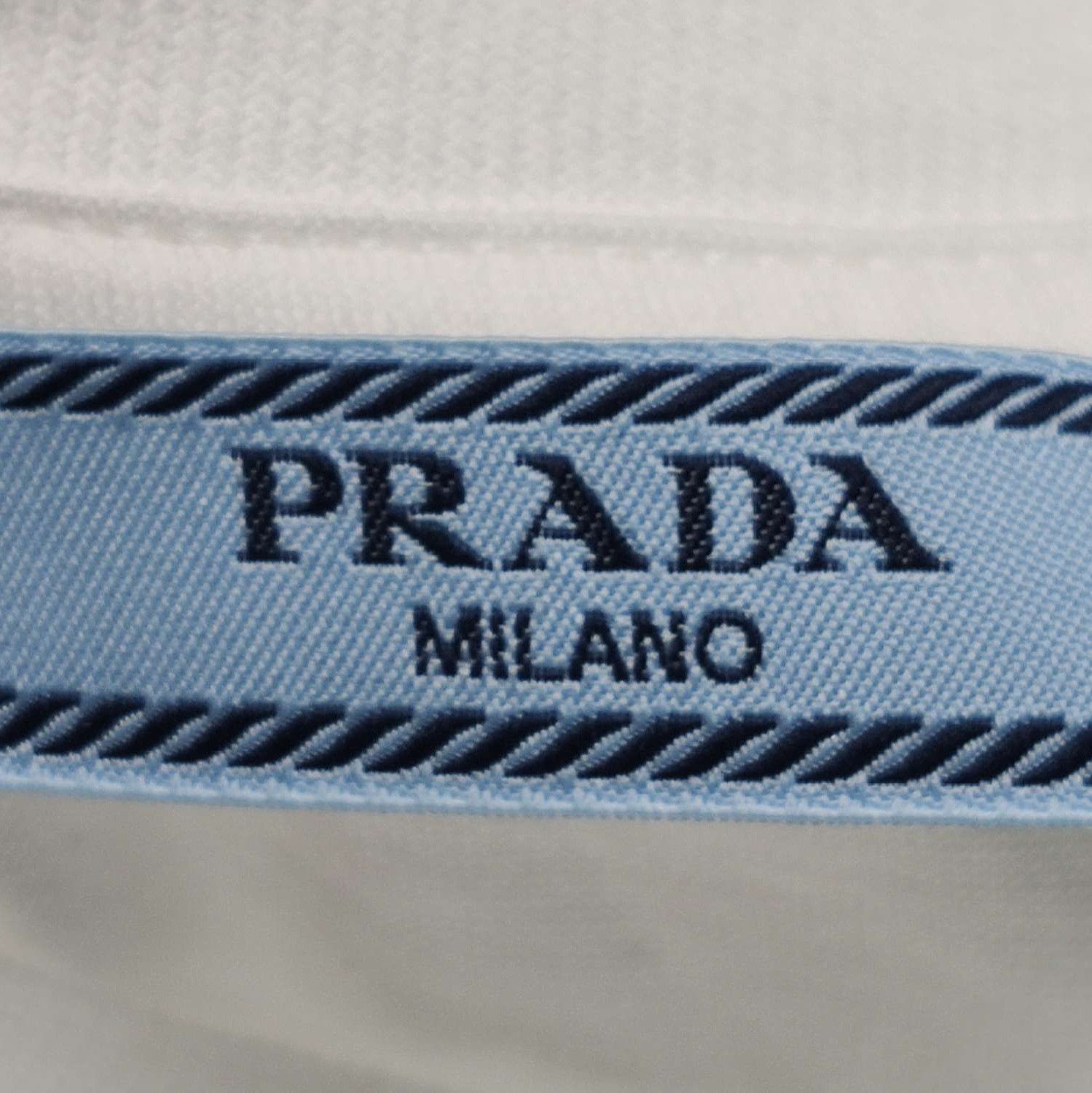 Prada Prada Color-Block Cotton T-Shirt XS 0089 Size XS / US 0-2 / IT 36-38 - 5 Thumbnail