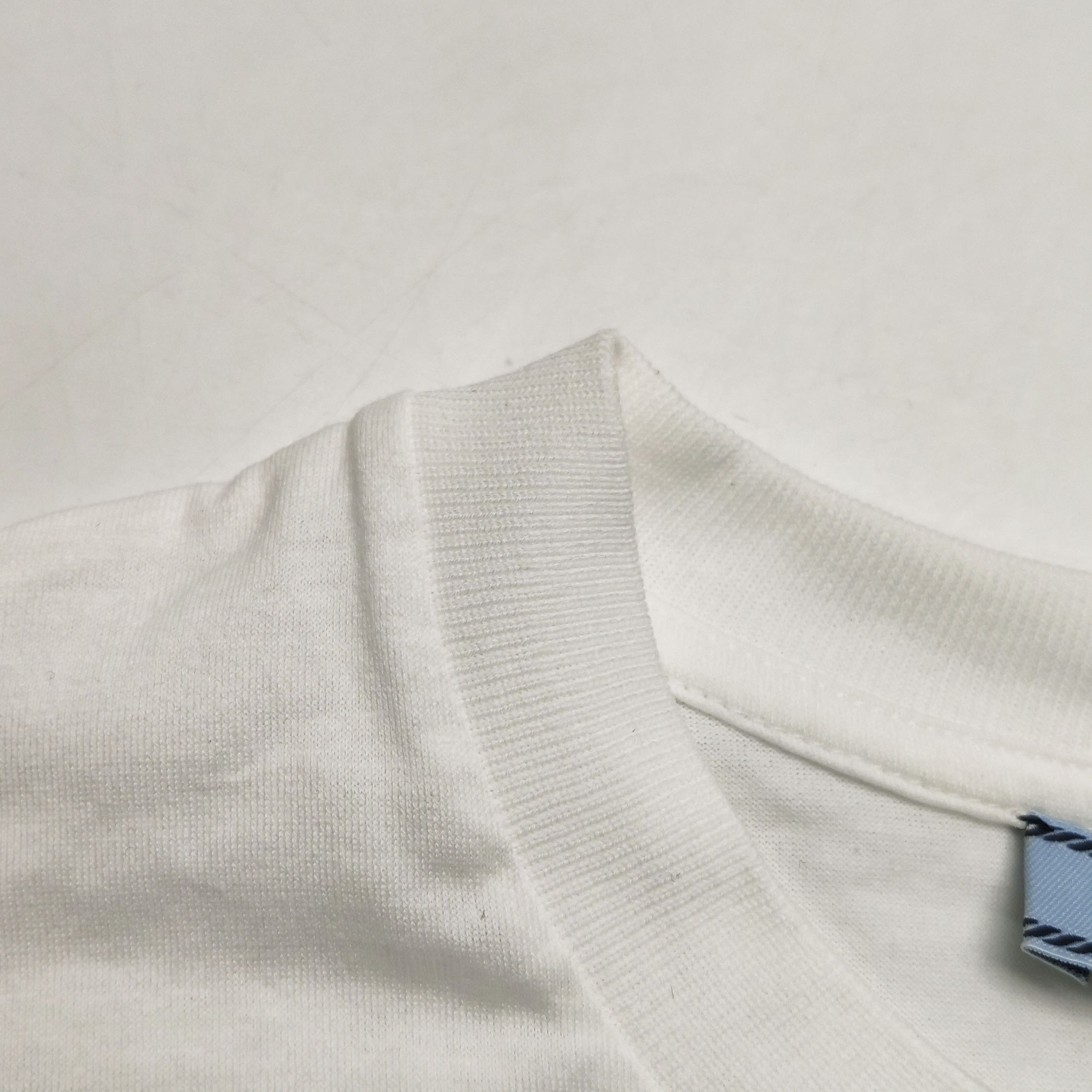 Prada Prada Color-Block Cotton T-Shirt XS 0089 Size XS / US 0-2 / IT 36-38 - 9 Thumbnail