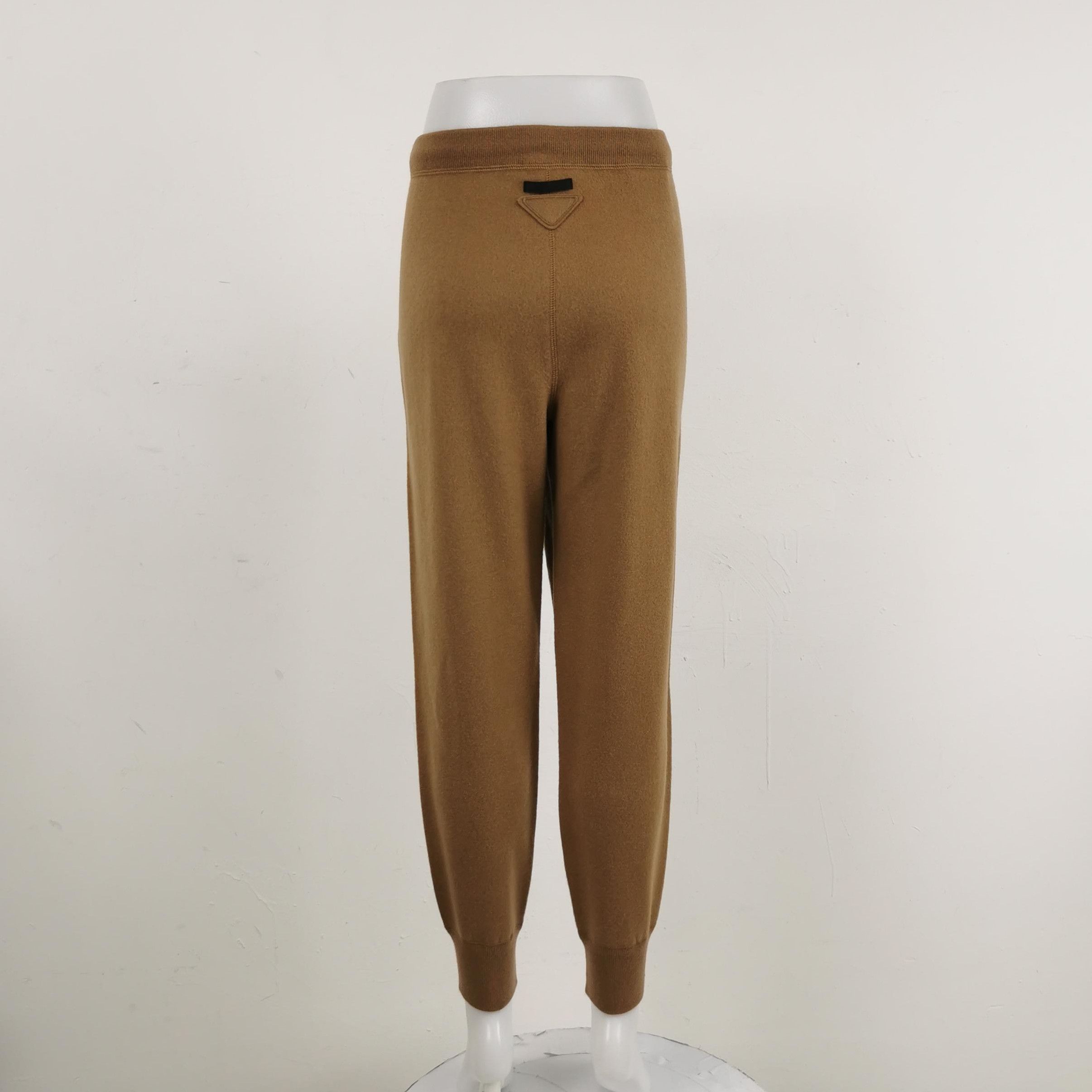 Prada Prada Wool Cashmere Blend Logo Pants 0089 Size 36" / US 14 / IT 50 - 2 Thumbnail