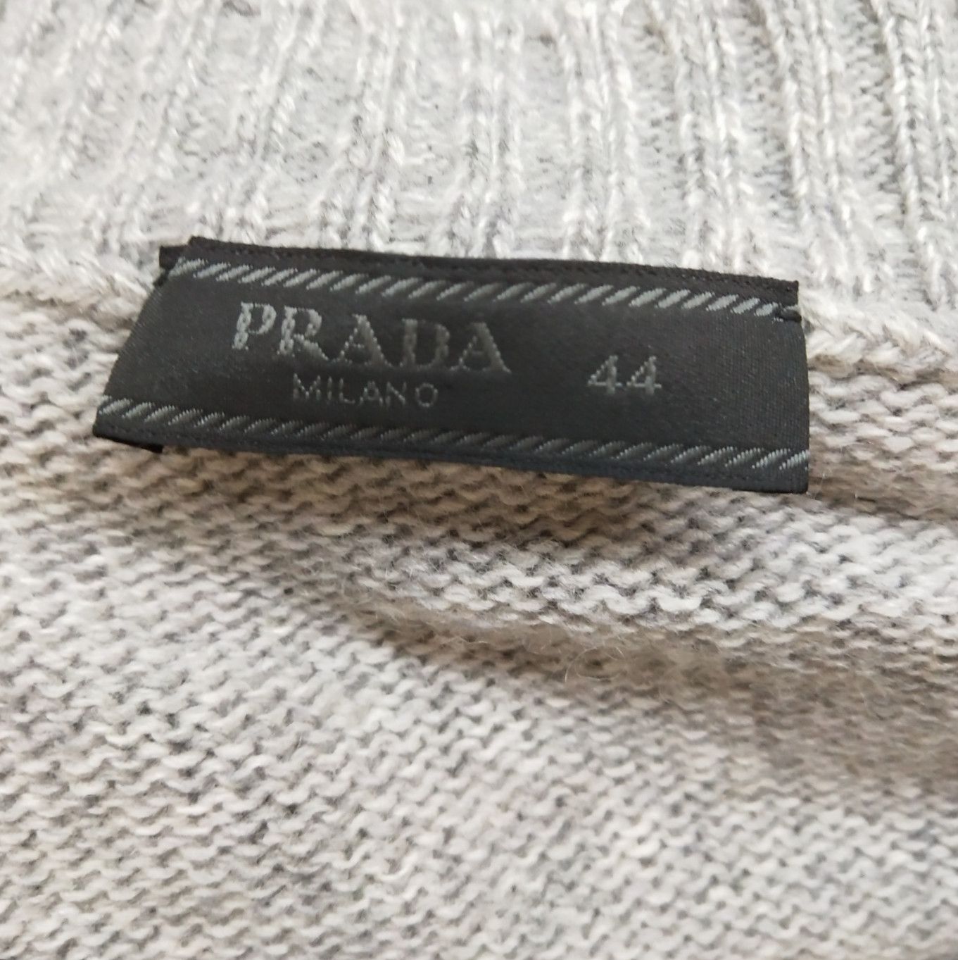 Prada Prada Colorful Knit Sweater with Zigzag Design 0089 Size L / US 10 / IT 46 - 4 Thumbnail