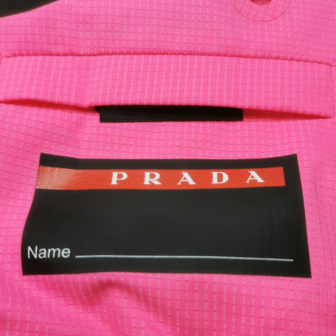 Prada Prada Colorblock Letter Logo Vest in Pink 0089 Size M / US 6-8 / IT 42-44 - 4 Thumbnail