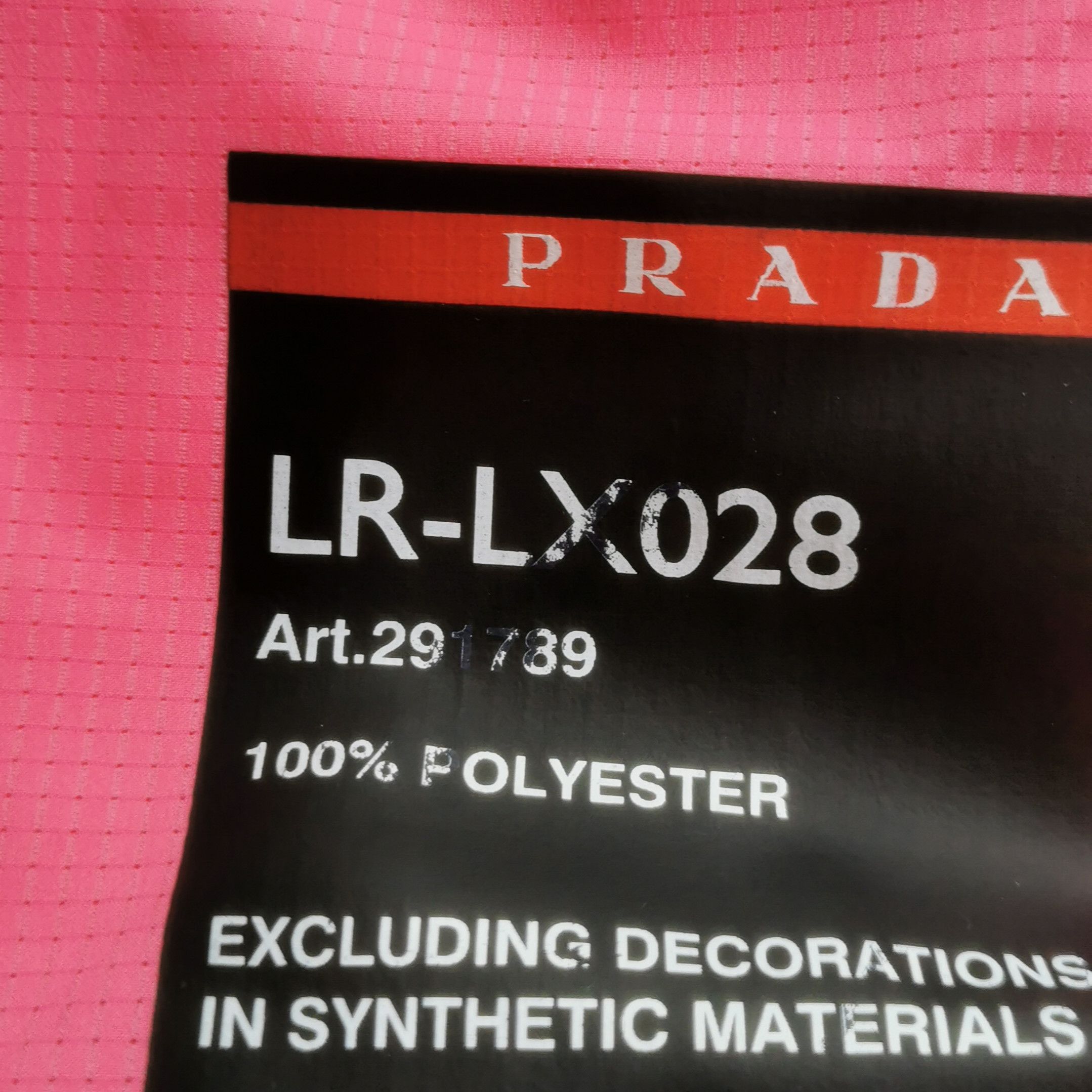 Prada Prada Colorblock Letter Logo Vest in Pink 0089 Size M / US 6-8 / IT 42-44 - 8 Thumbnail