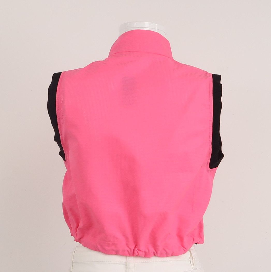 Prada Prada Colorblock Letter Logo Vest in Pink 0089 Size M / US 6-8 / IT 42-44 - 2 Thumbnail