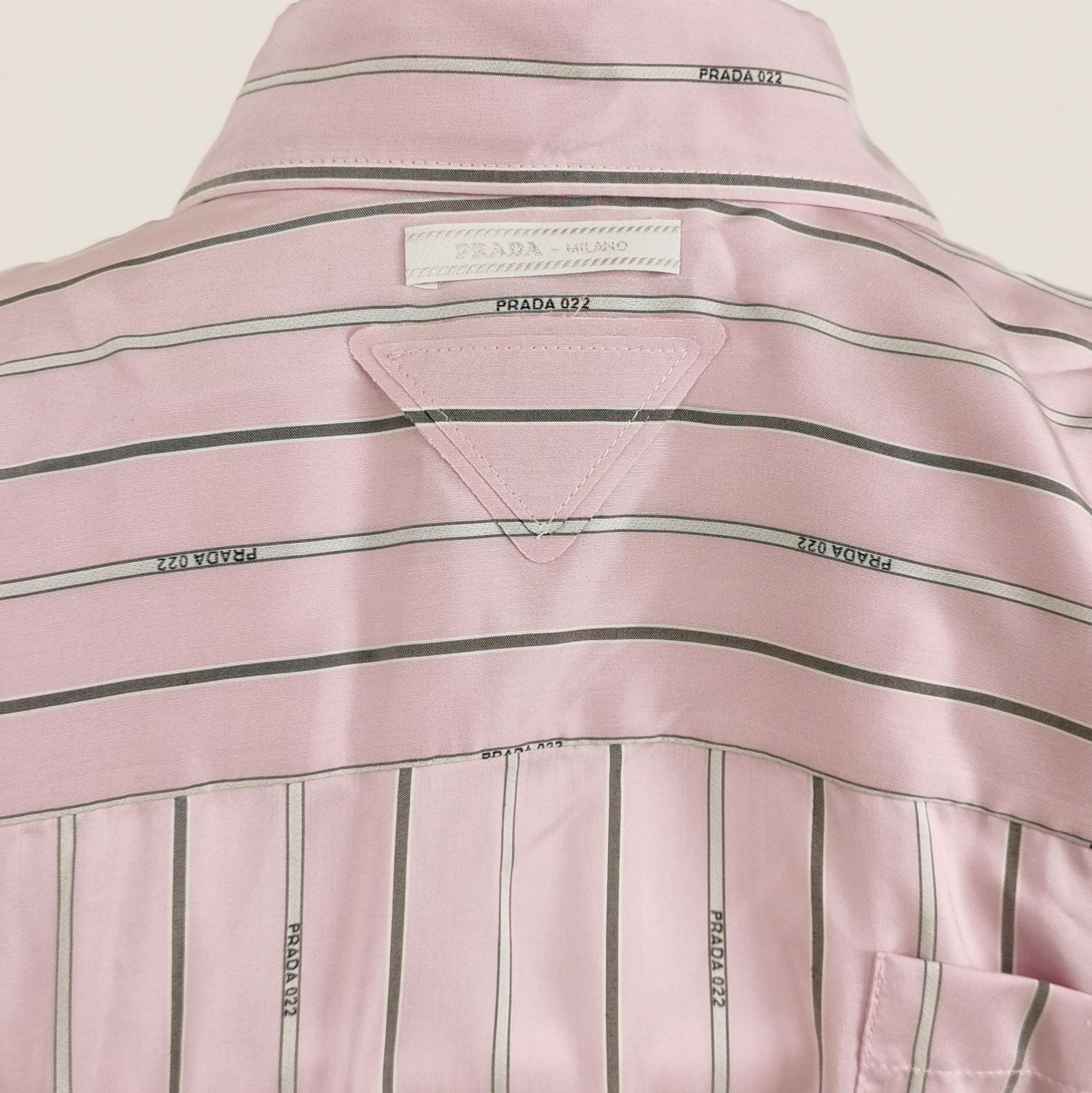 Prada Prada Color-Blocked Stripe Long Sleeve Dress - dmc Size S / US 4 / IT 40 - 5 Thumbnail