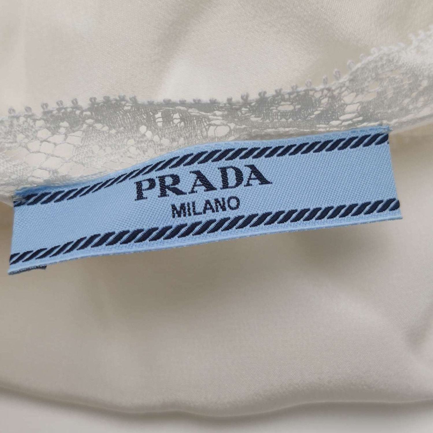 Prada Prada Color-Blocked Stripe Long Sleeve Dress - dmc Size S / US 4 / IT 40 - 7 Thumbnail