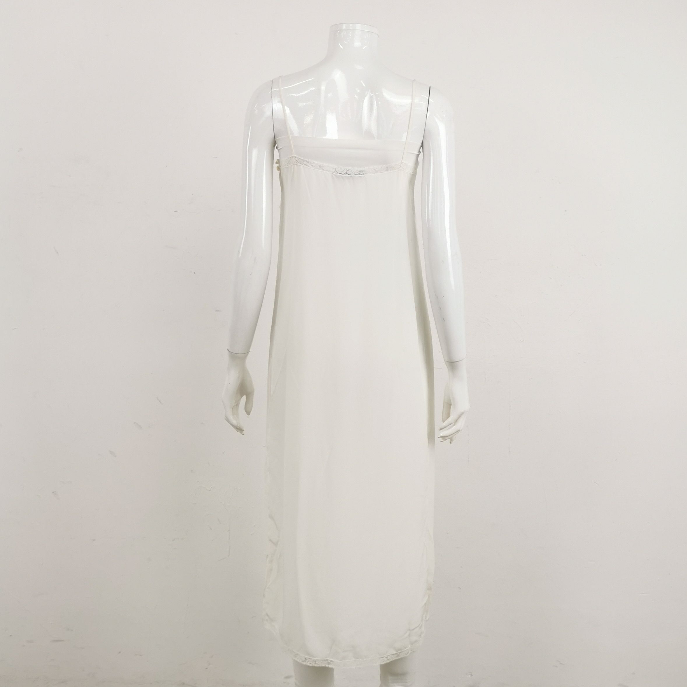 Prada Prada Color-Blocked Stripe Long Sleeve Dress - dmc Size S / US 4 / IT 40 - 4 Thumbnail