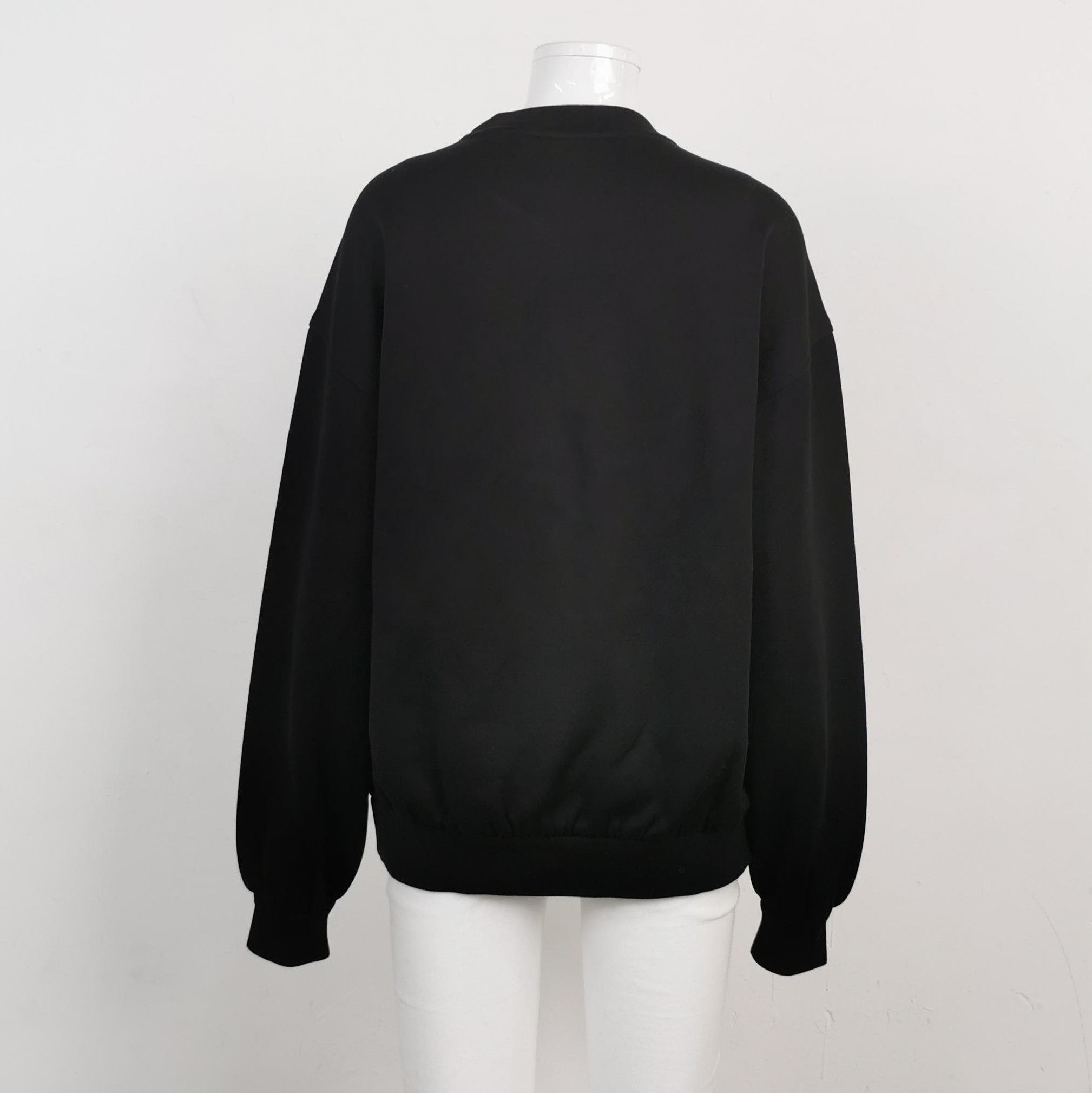 Prada Prada Logo Sweatshirt in Black for Women - dmc Size XS / US 0-2 / IT 36-38 - 2 Thumbnail