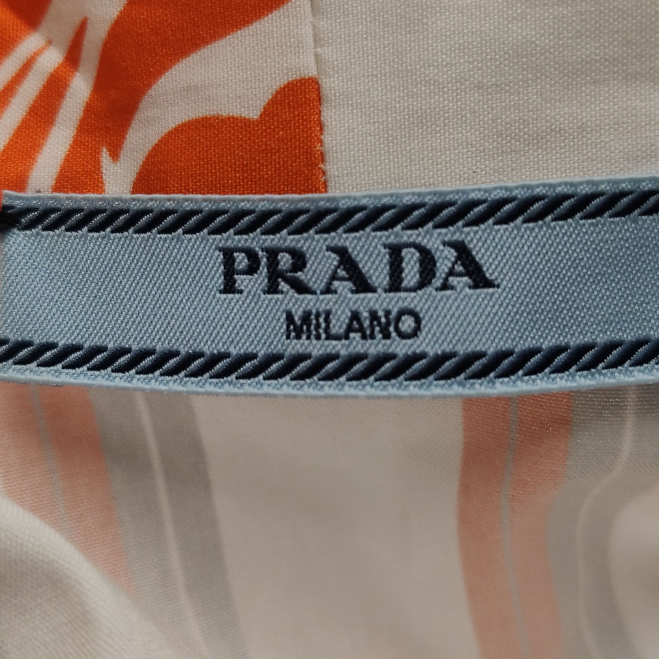 Prada Prada Color-Block Shirt with Floral Pattern - dmc Size M / US 6-8 / IT 42-44 - 7 Thumbnail
