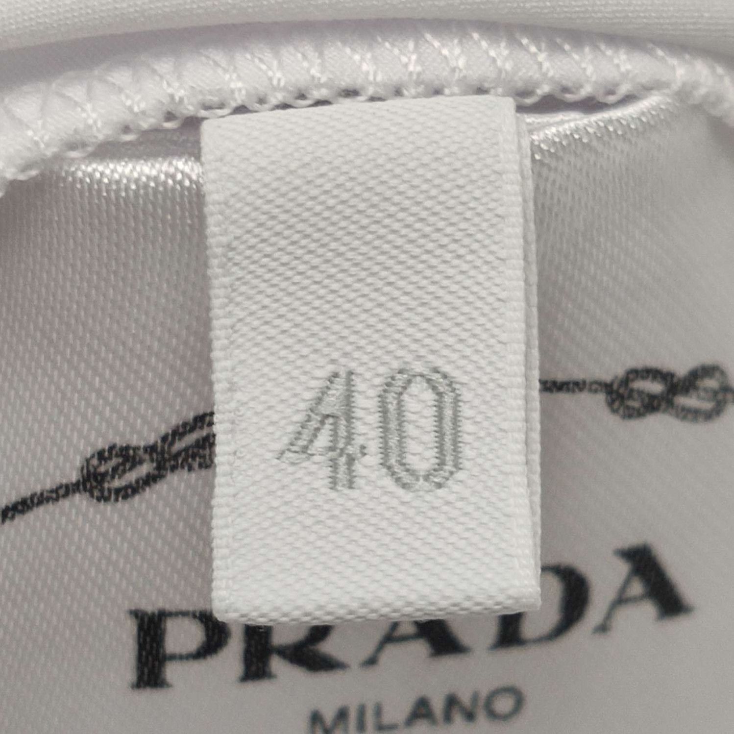 Prada Prada White Turtleneck Long Sleeve Top - dmc Size M / US 6-8 / IT 42-44 - 6 Thumbnail