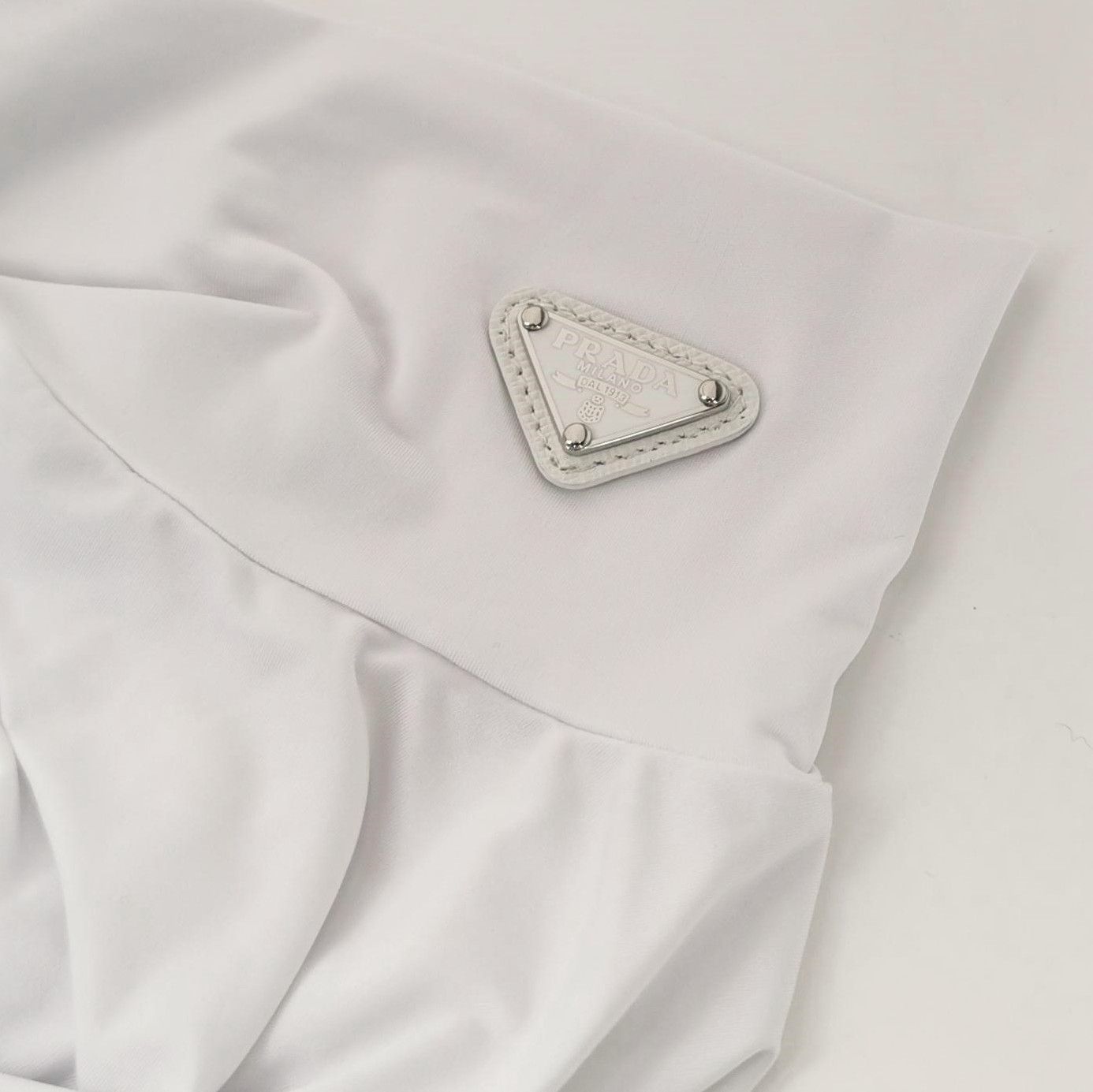 Prada Prada White Turtleneck Long Sleeve Top - dmc Size M / US 6-8 / IT 42-44 - 3 Thumbnail