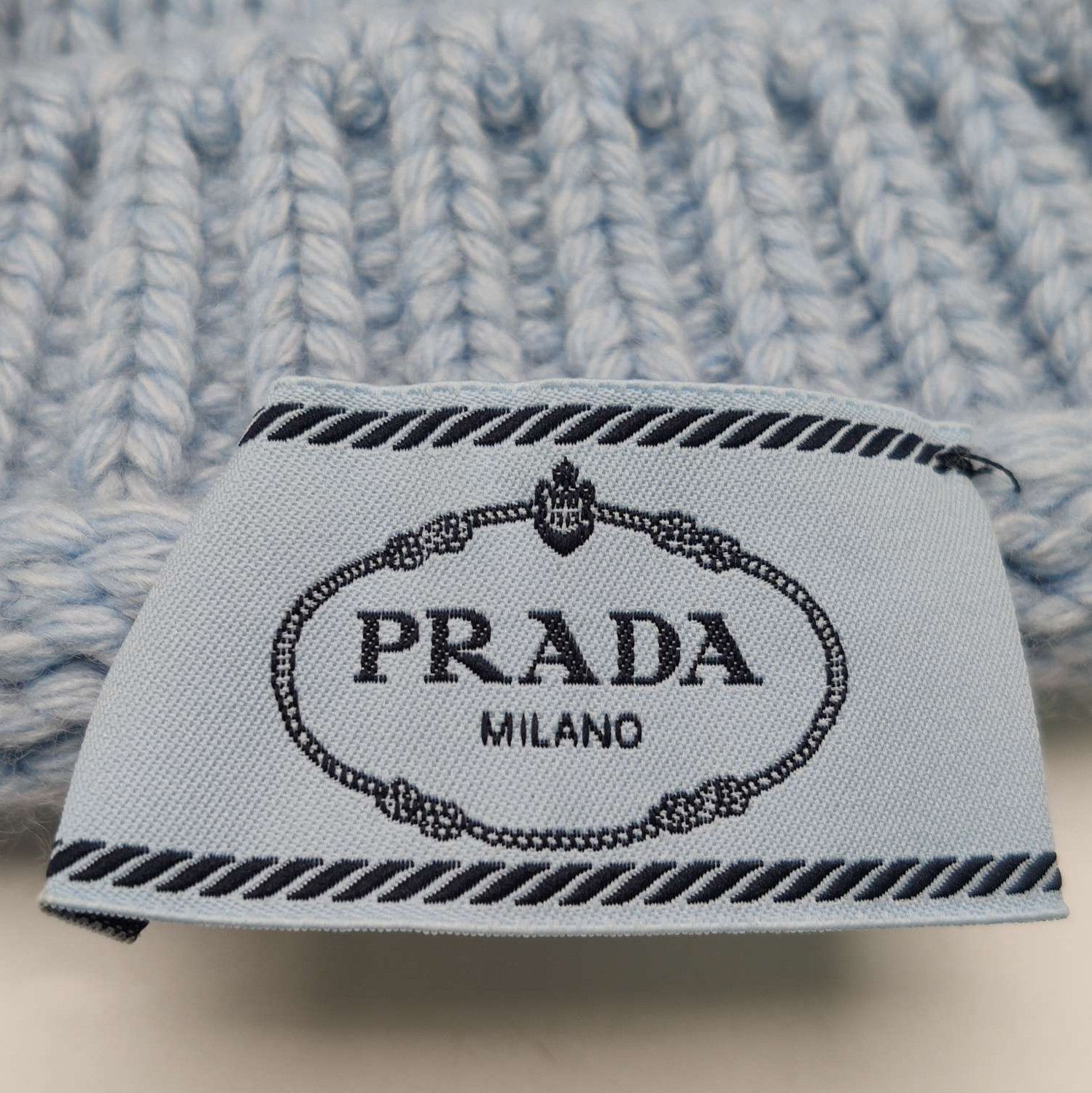 Prada Prada V-Neck Wool Cashmere Blend Sweater - dmc Size M / US 6-8 / IT 42-44 - 5 Thumbnail