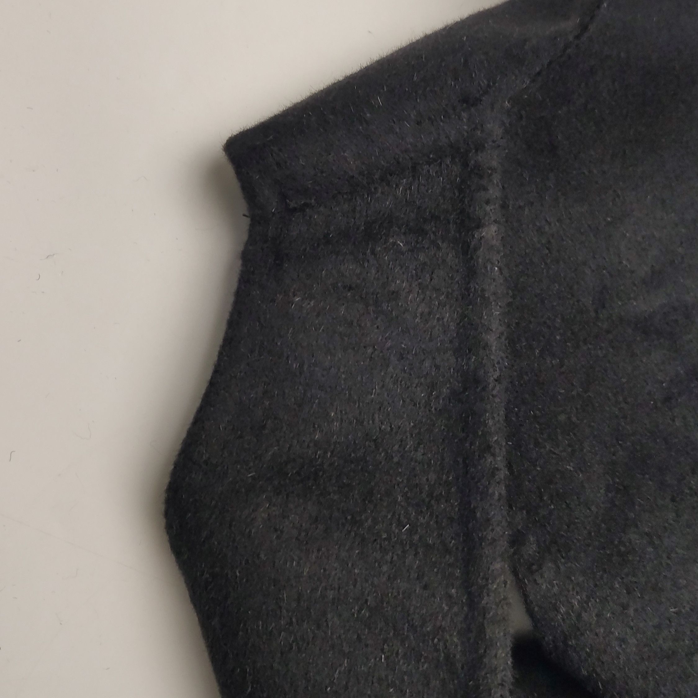 Prada Prada Black Wool Blend V-Neck Jumpsuit - dmc Size 40" / US 18 - 11 Thumbnail