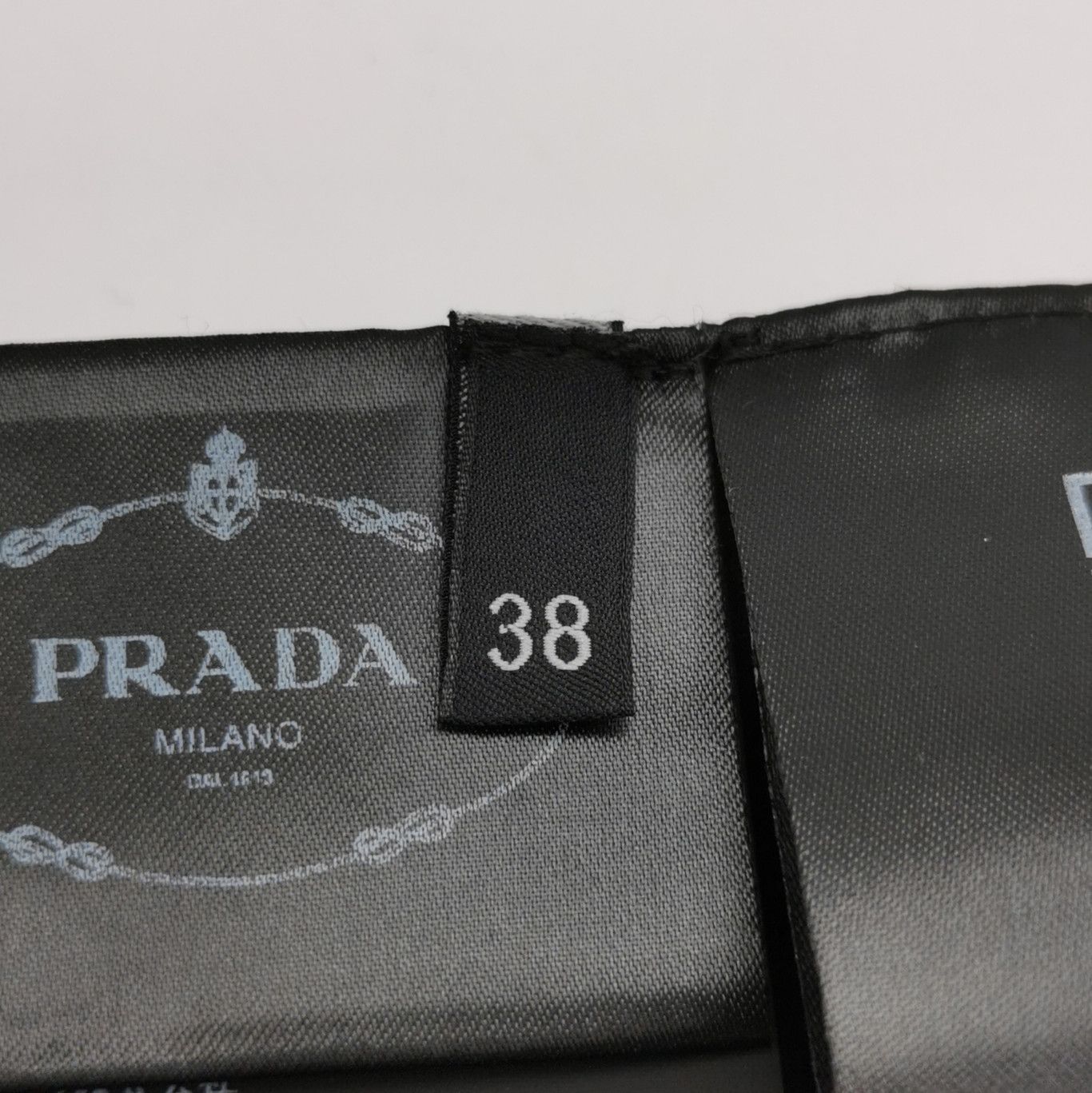 Prada Prada Black Ribbed Knit Long Sleeve Top - dmc Size S / US 4 / IT 40 - 7 Thumbnail