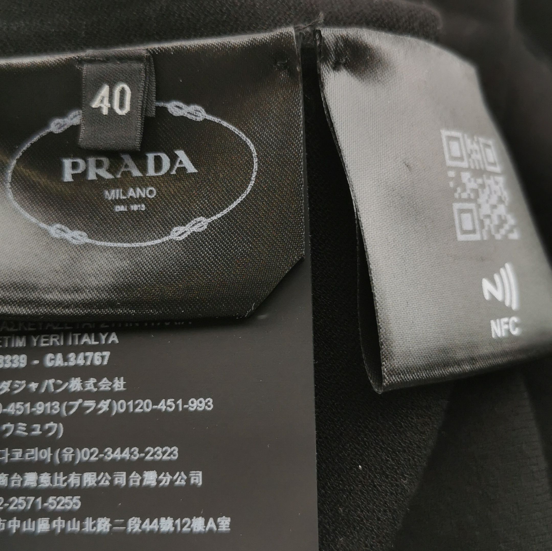Prada Prada Cut-Out Logo Knit Sweater Size 40 - dmc Size M / US 6-8 / IT 42-44 - 9 Thumbnail