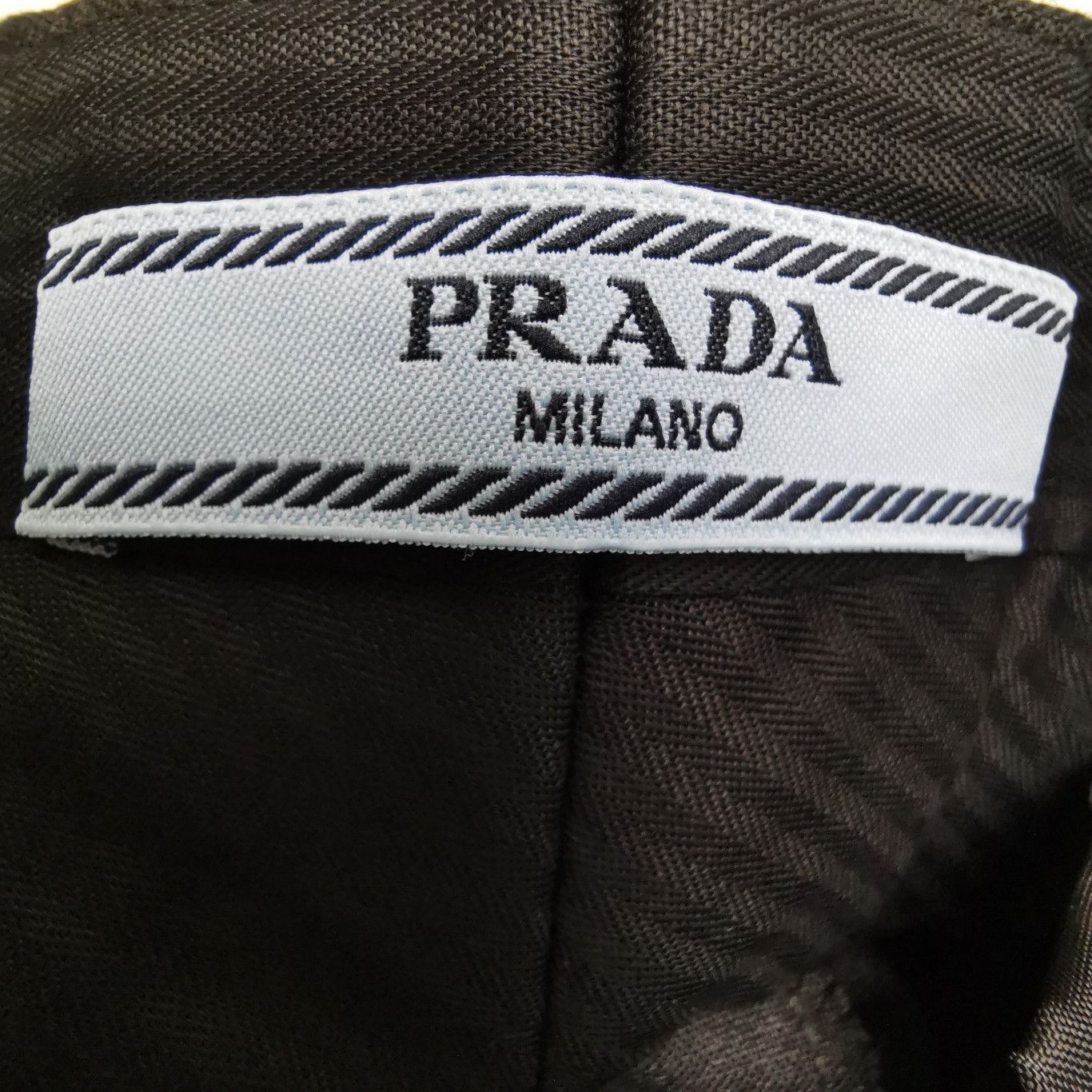 Prada Prada Black Wool Wide-Leg Trousers - dmc Size 38" / US 16 / IT 52 - 4 Thumbnail
