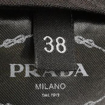 Prada Prada Black Wool Wide-Leg Trousers - dmc Size 38" / US 16 / IT 52 - 5 Thumbnail